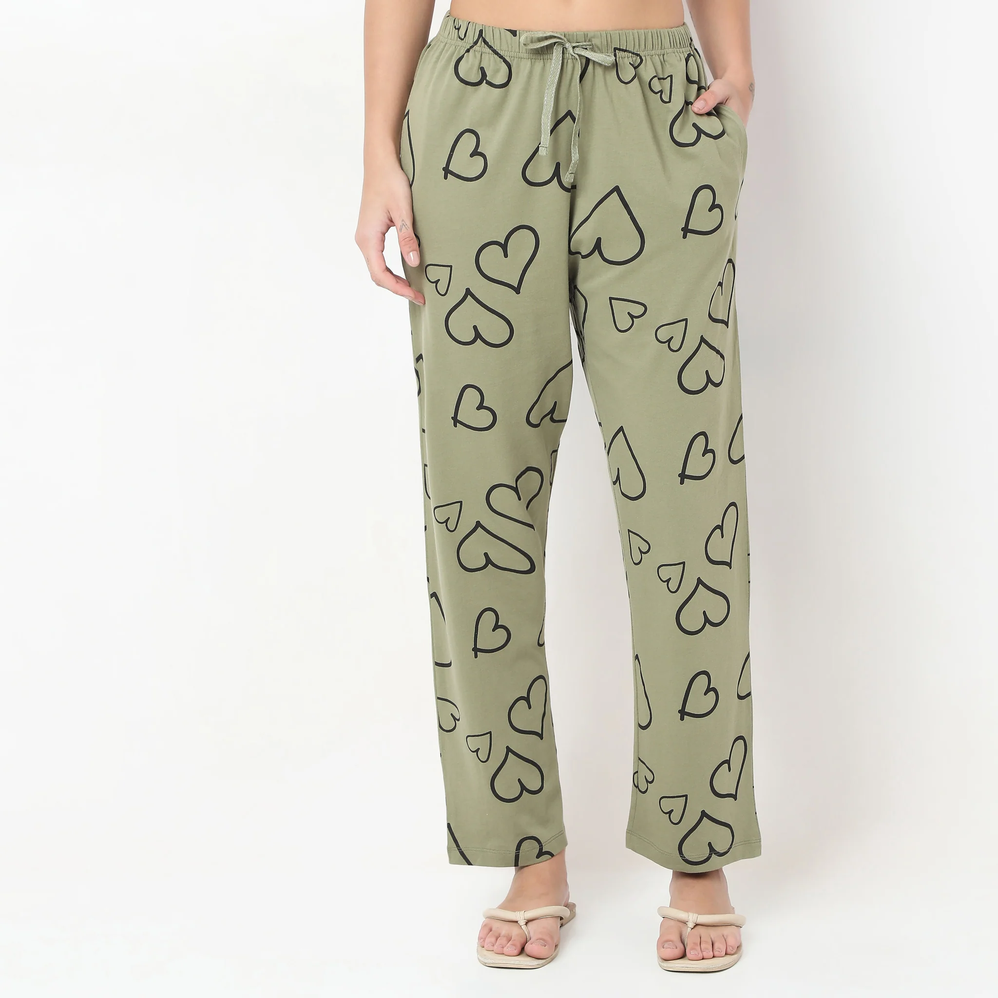 Printed Lounge Pyjamas - Image 2