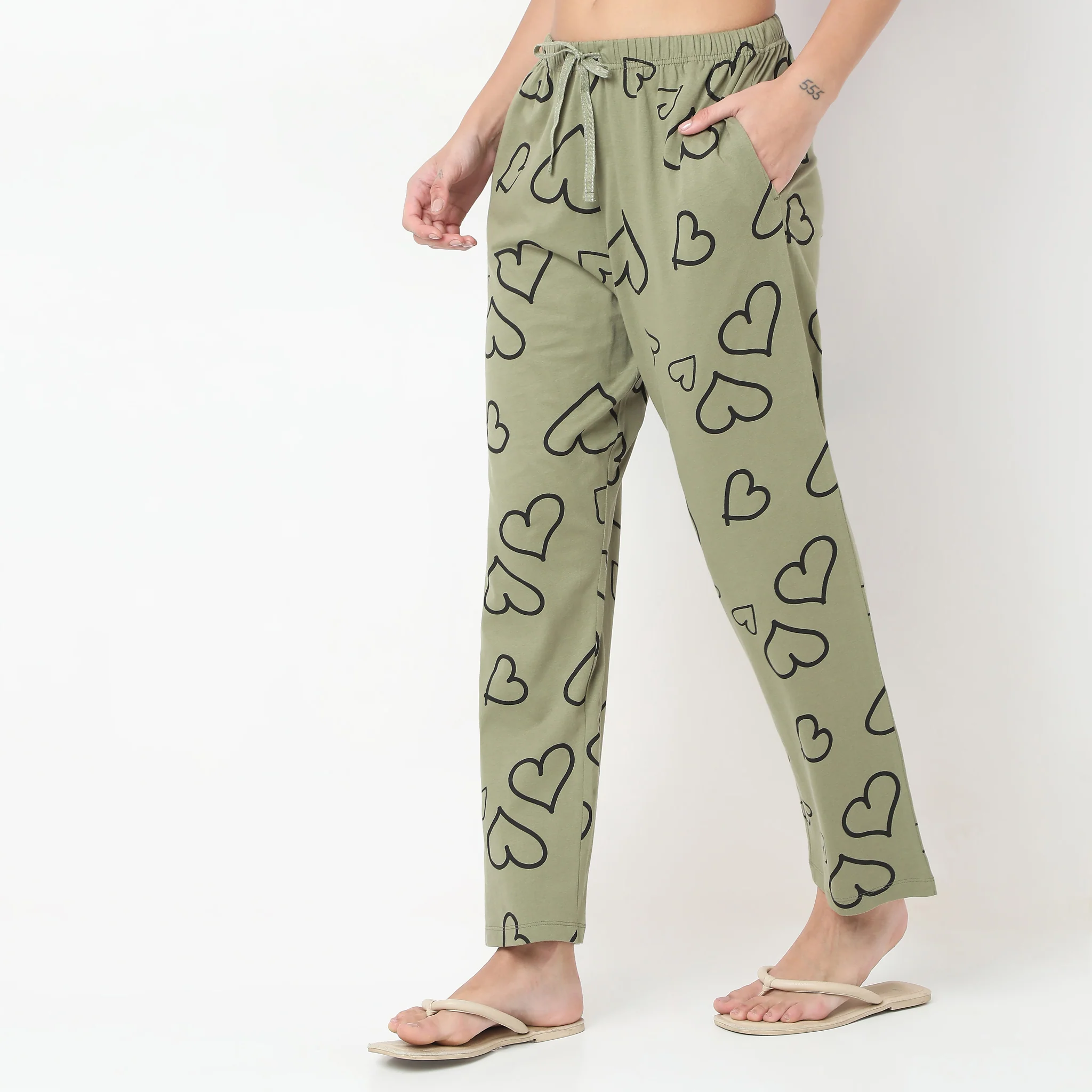 Printed Lounge Pyjamas - Image 5