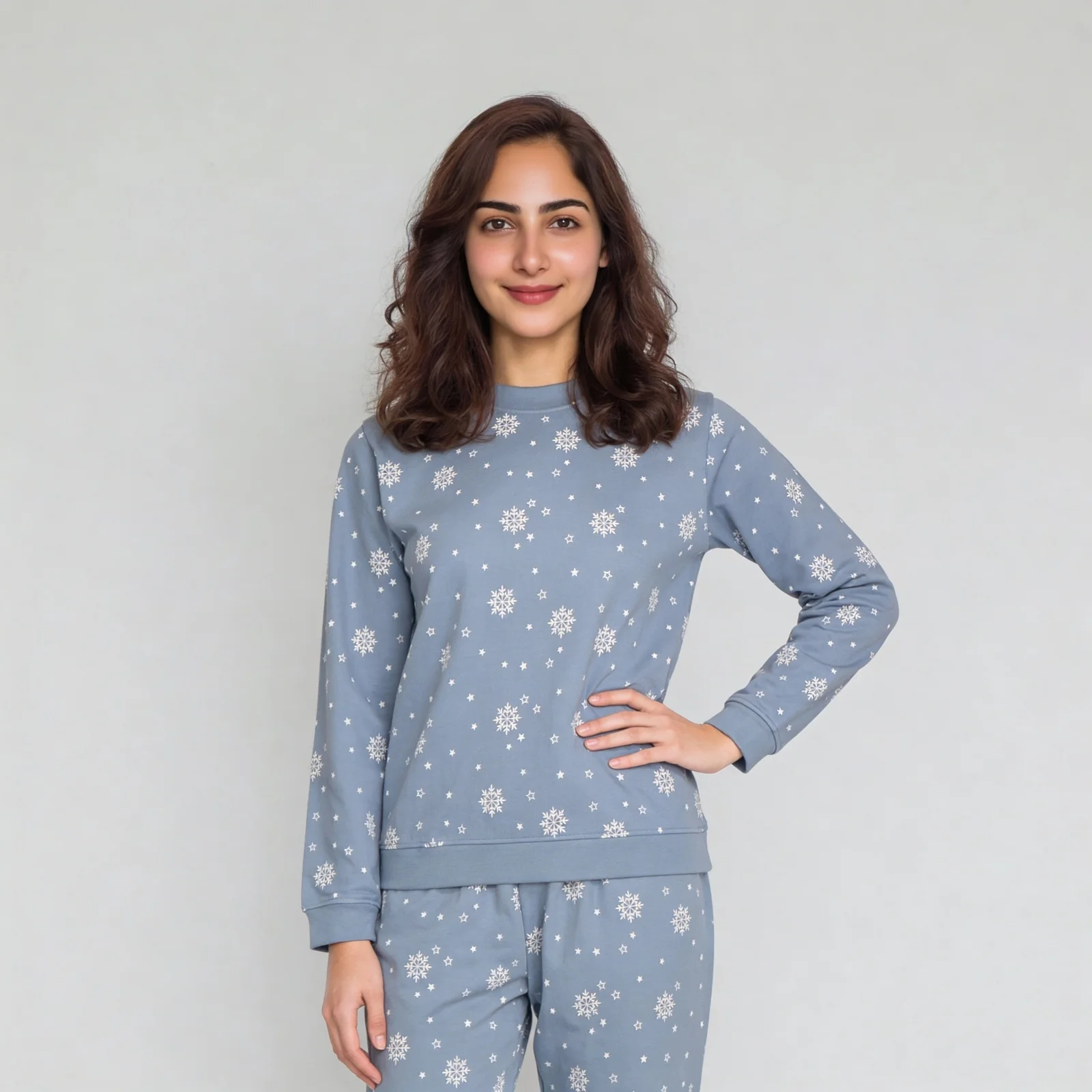 Printed Lounge Sweatshirt - Image 2