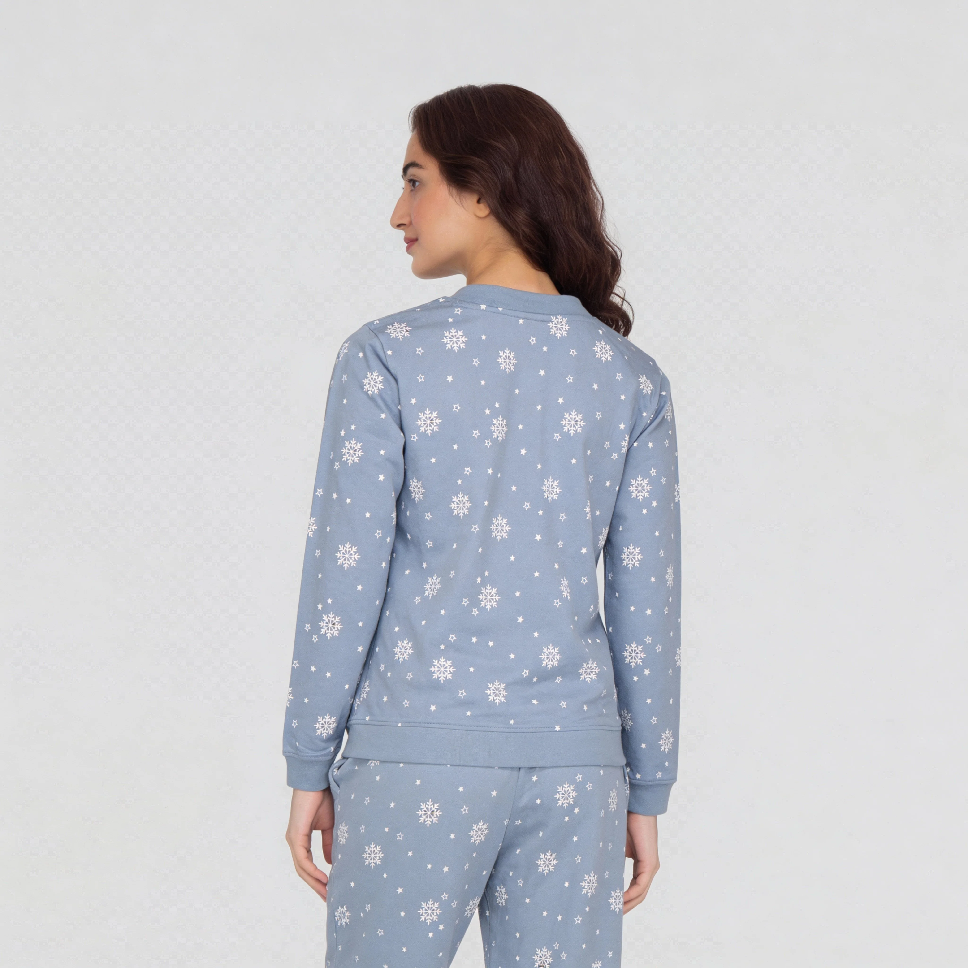 Printed Lounge Sweatshirt - Image 3