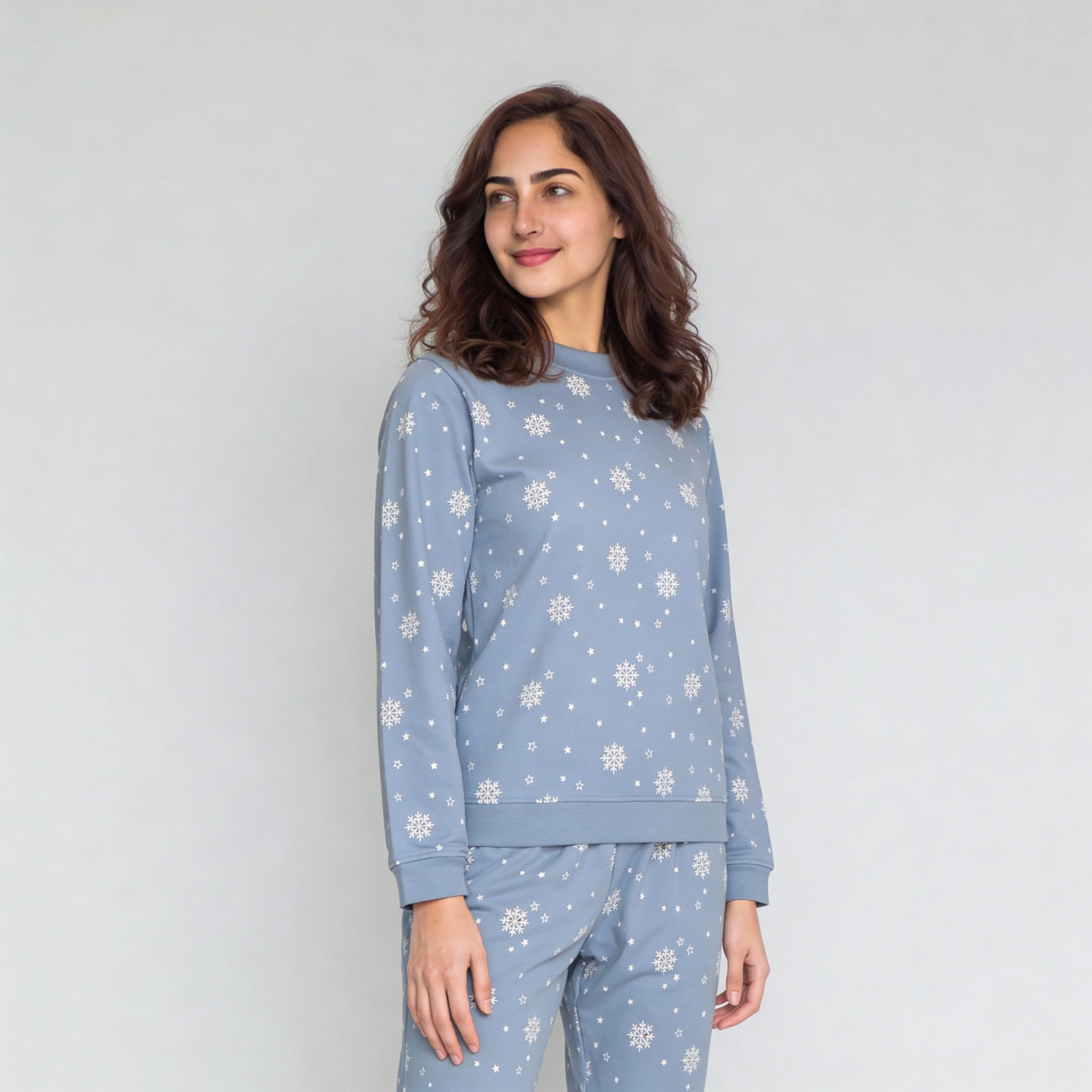 Printed Lounge Sweatshirt - Image 5