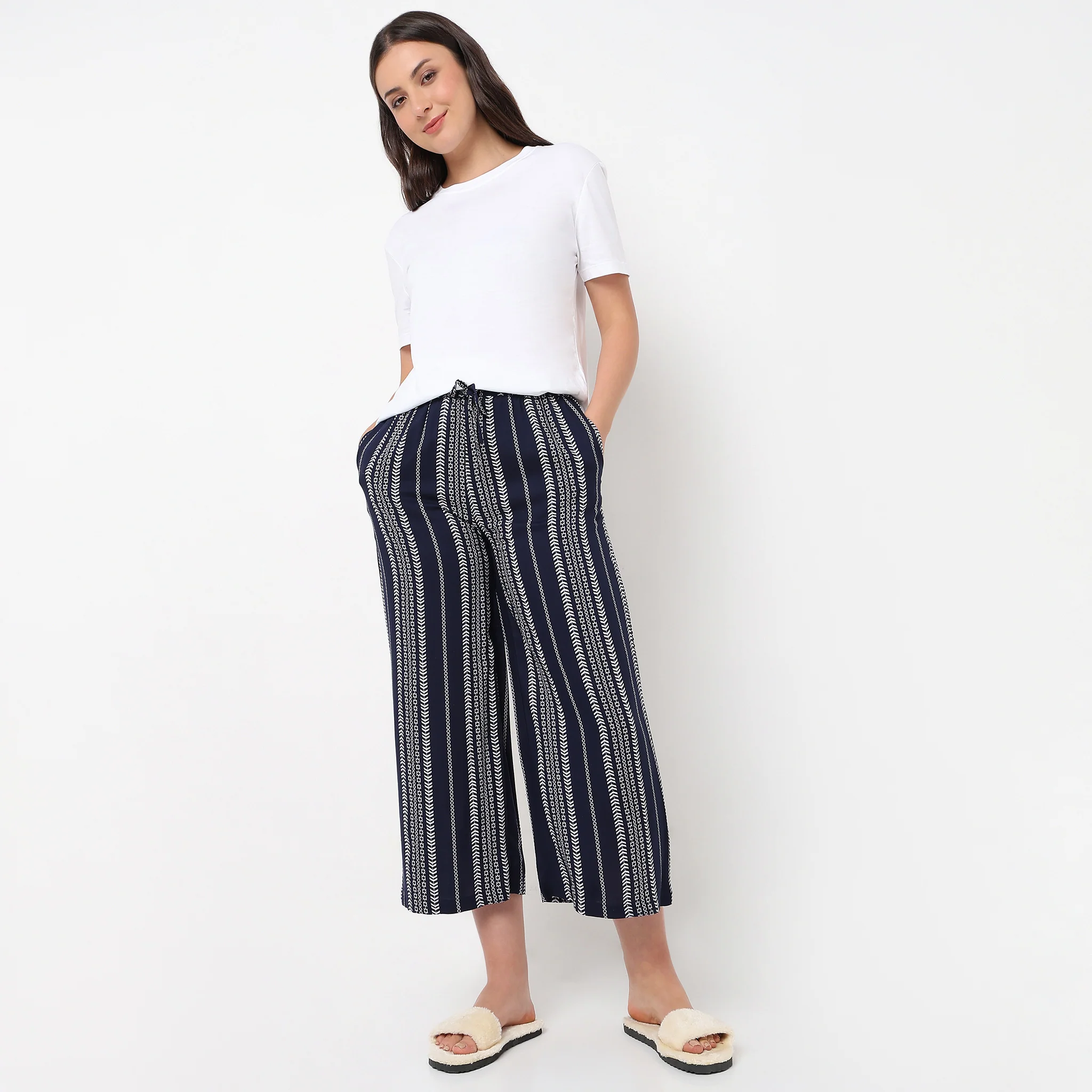 Printed Loungewear Palazzos