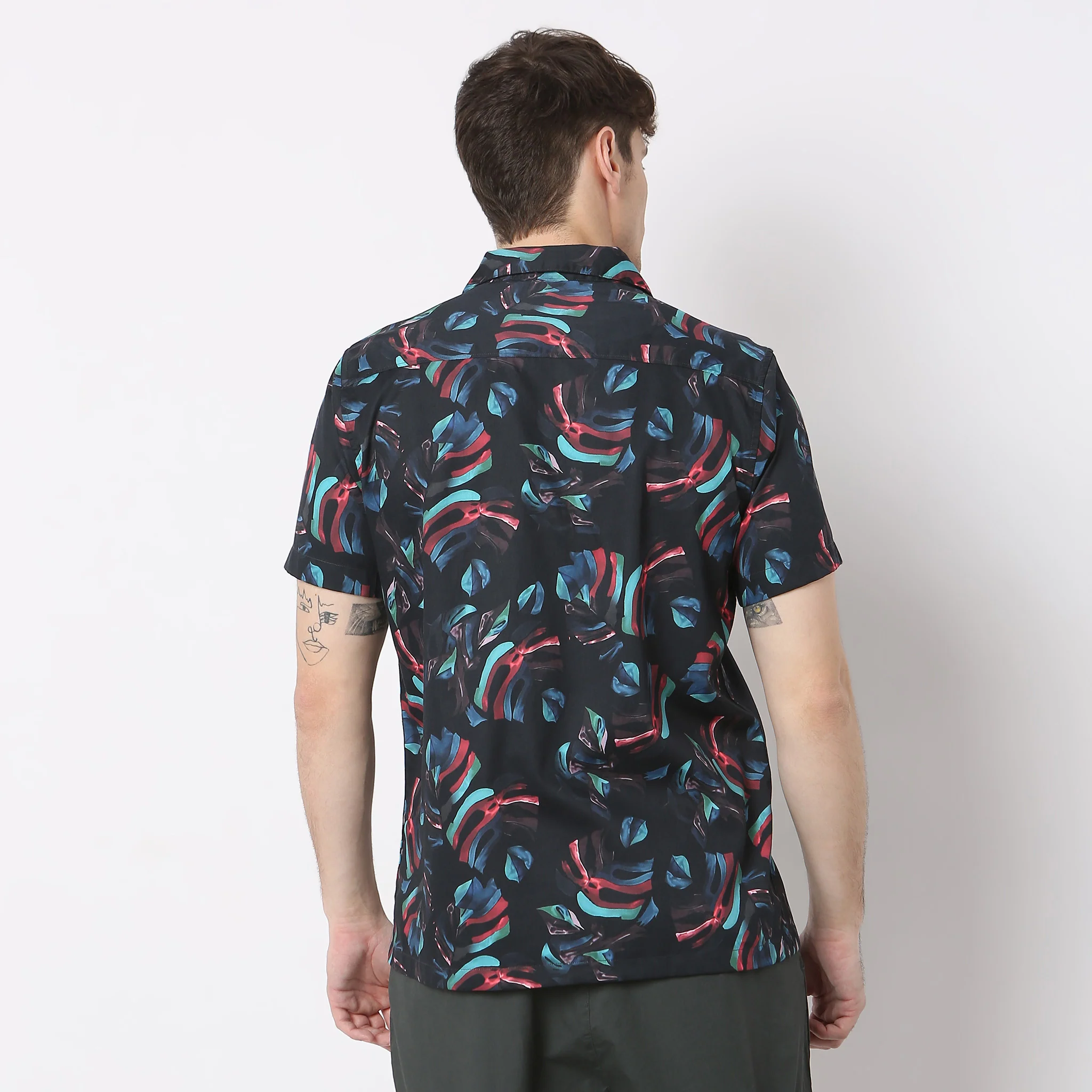 Celebration Shirt - 100% Fine Cotton Satin Printed Cuban Collar Half Sleeve **Trending - Image 13