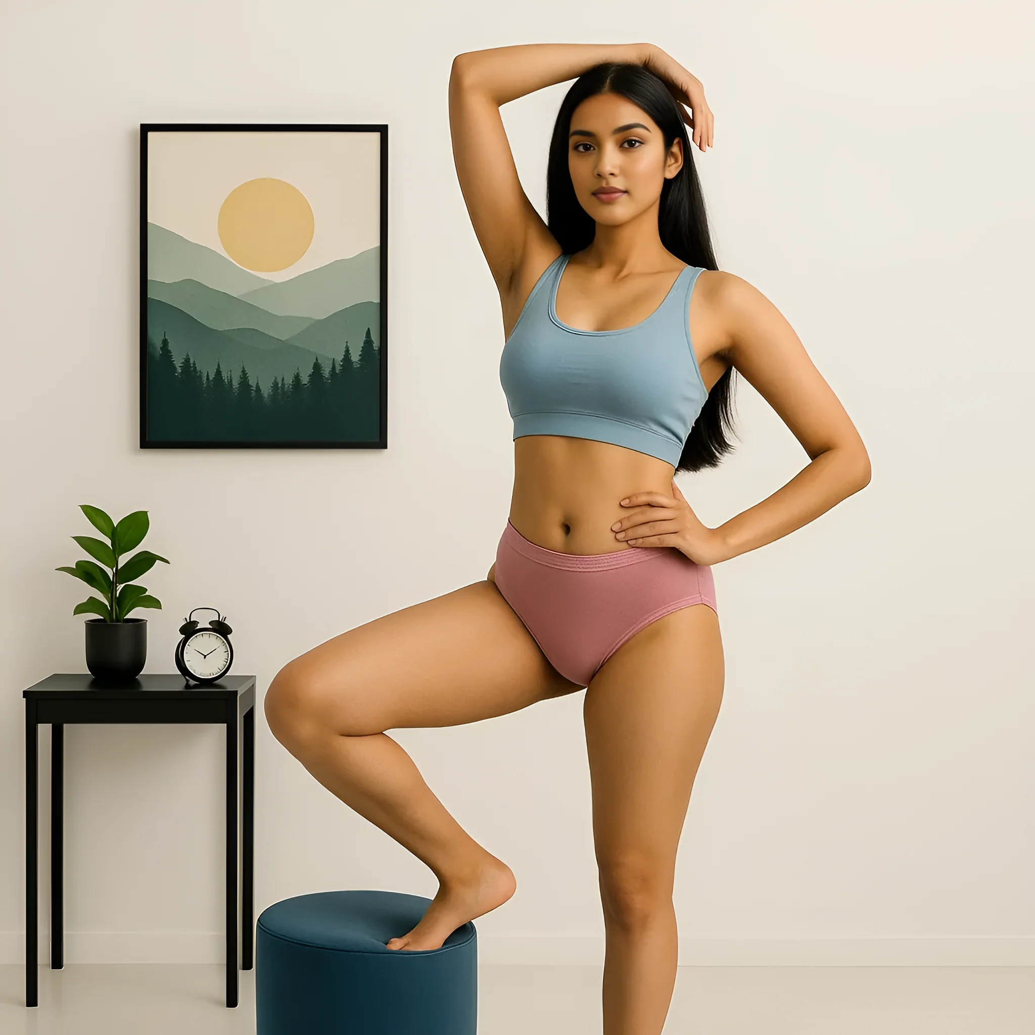 Solid Full Briefs Panties - Pack of 3