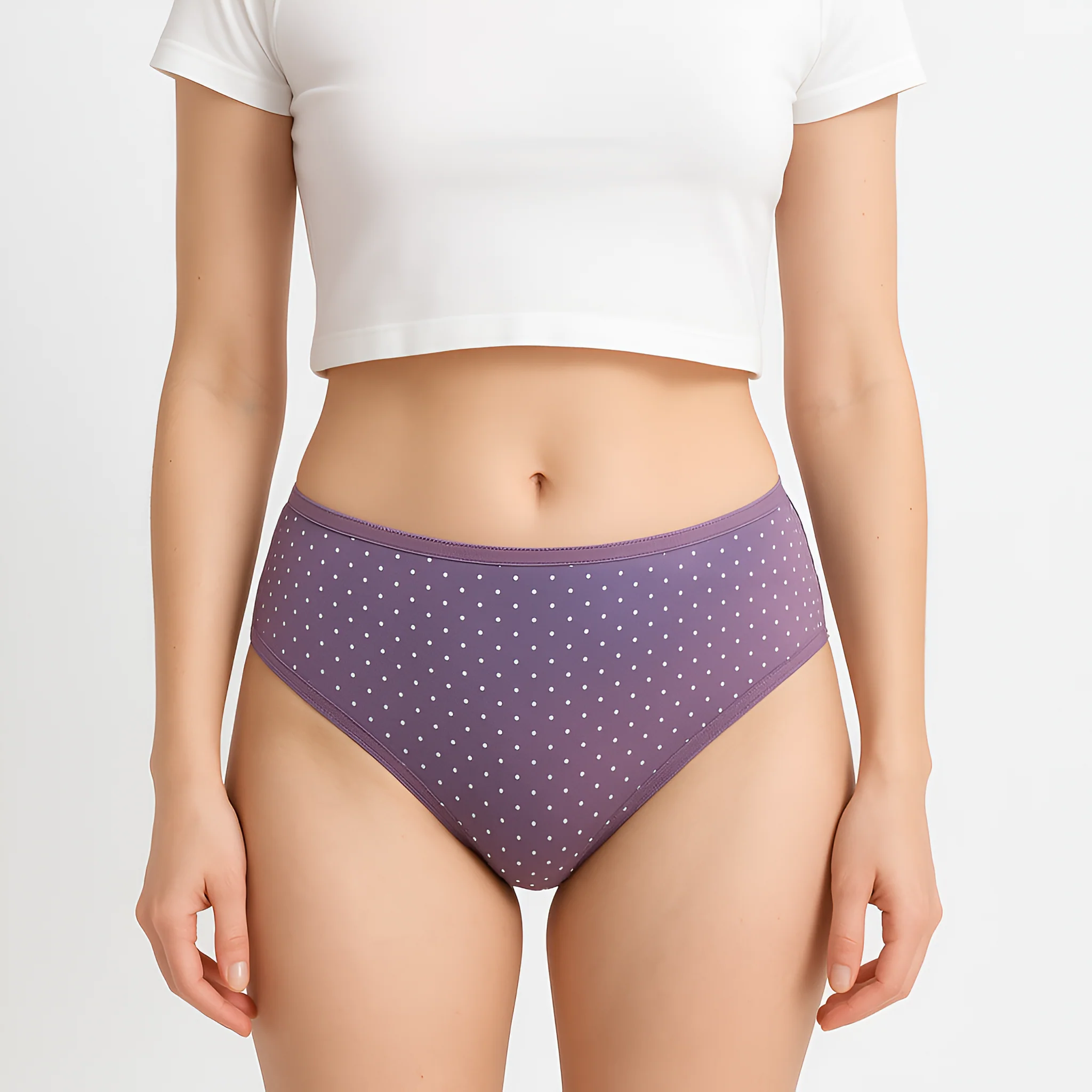 Printed High Leg Panties - Pack of 3 - Image 2