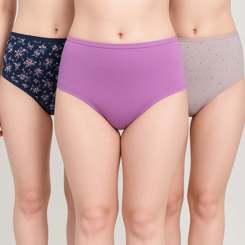 Printed Full Briefs Panties - Pack of 3 - Image 7