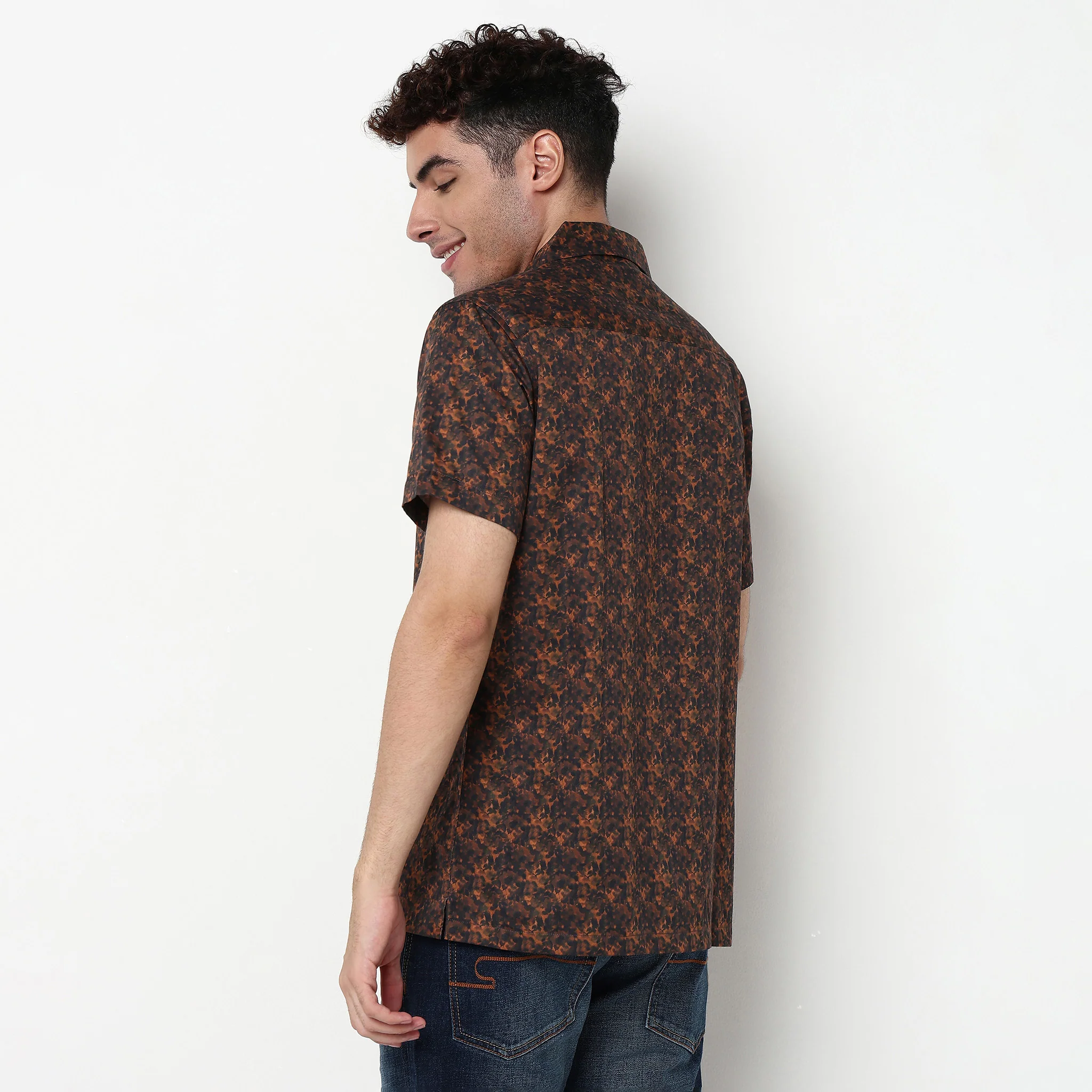 Printed Cuban Shirt - Image 3