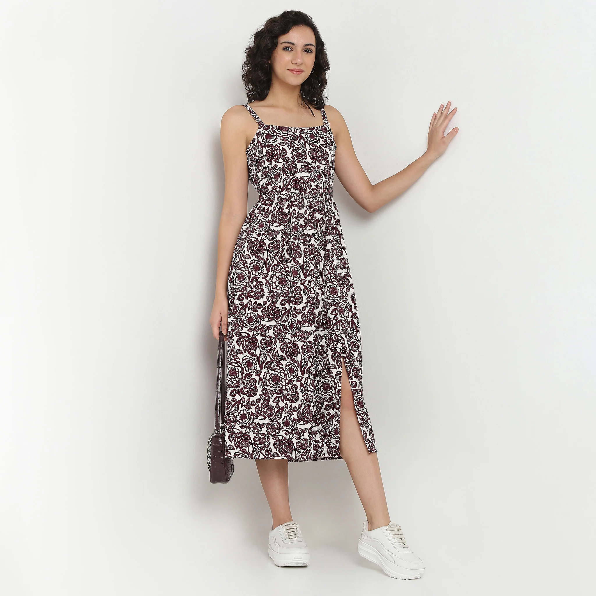 Printed Sleeveless Dress