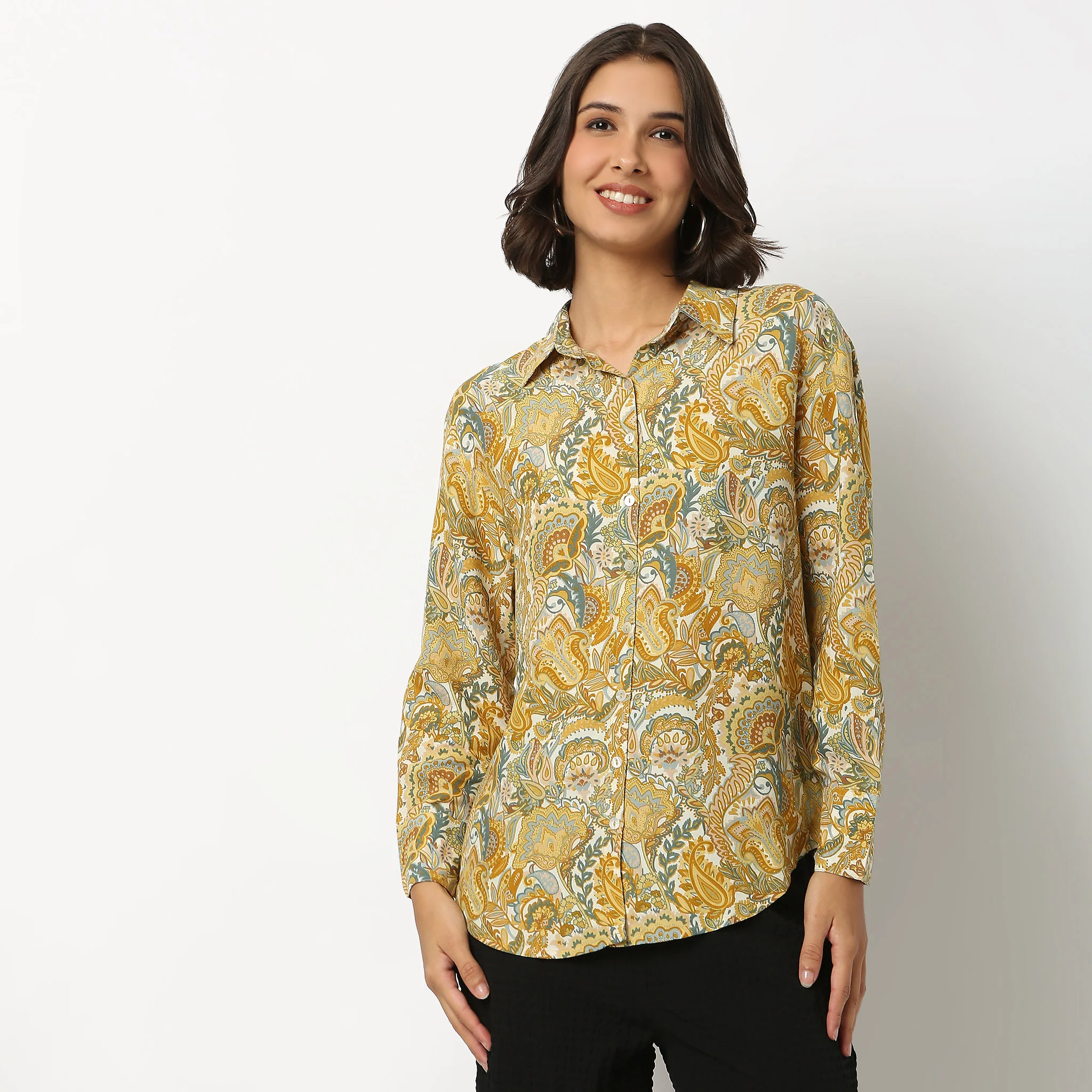 Printed Full Sleeve Shirt - Image 2