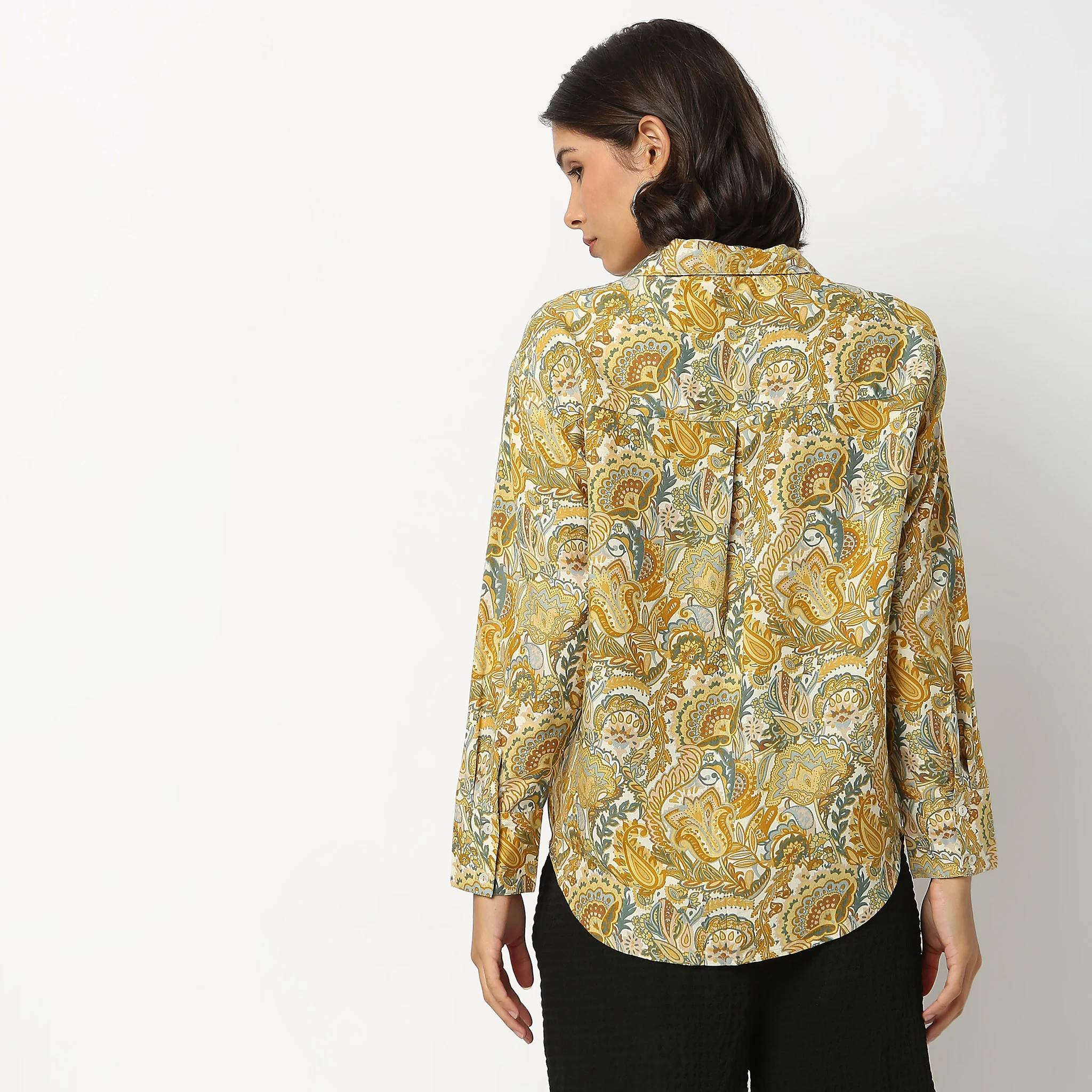 Printed Full Sleeve Shirt - Image 3