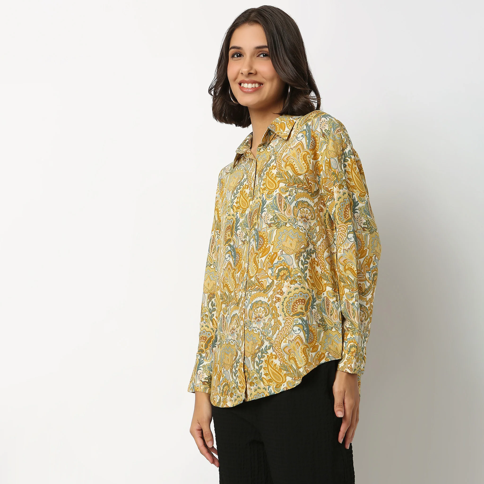 Printed Full Sleeve Shirt - Image 5
