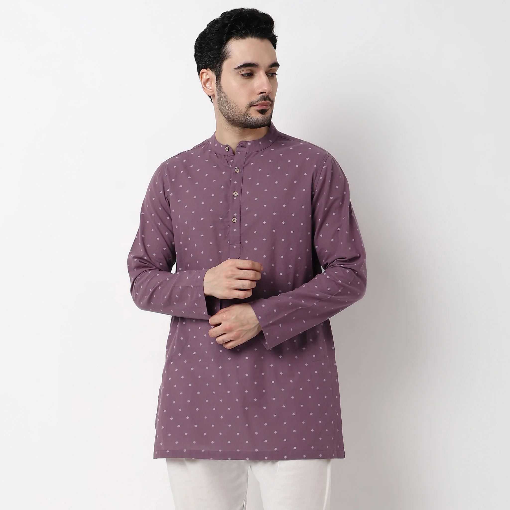 Printed Short Kurta - Image 2