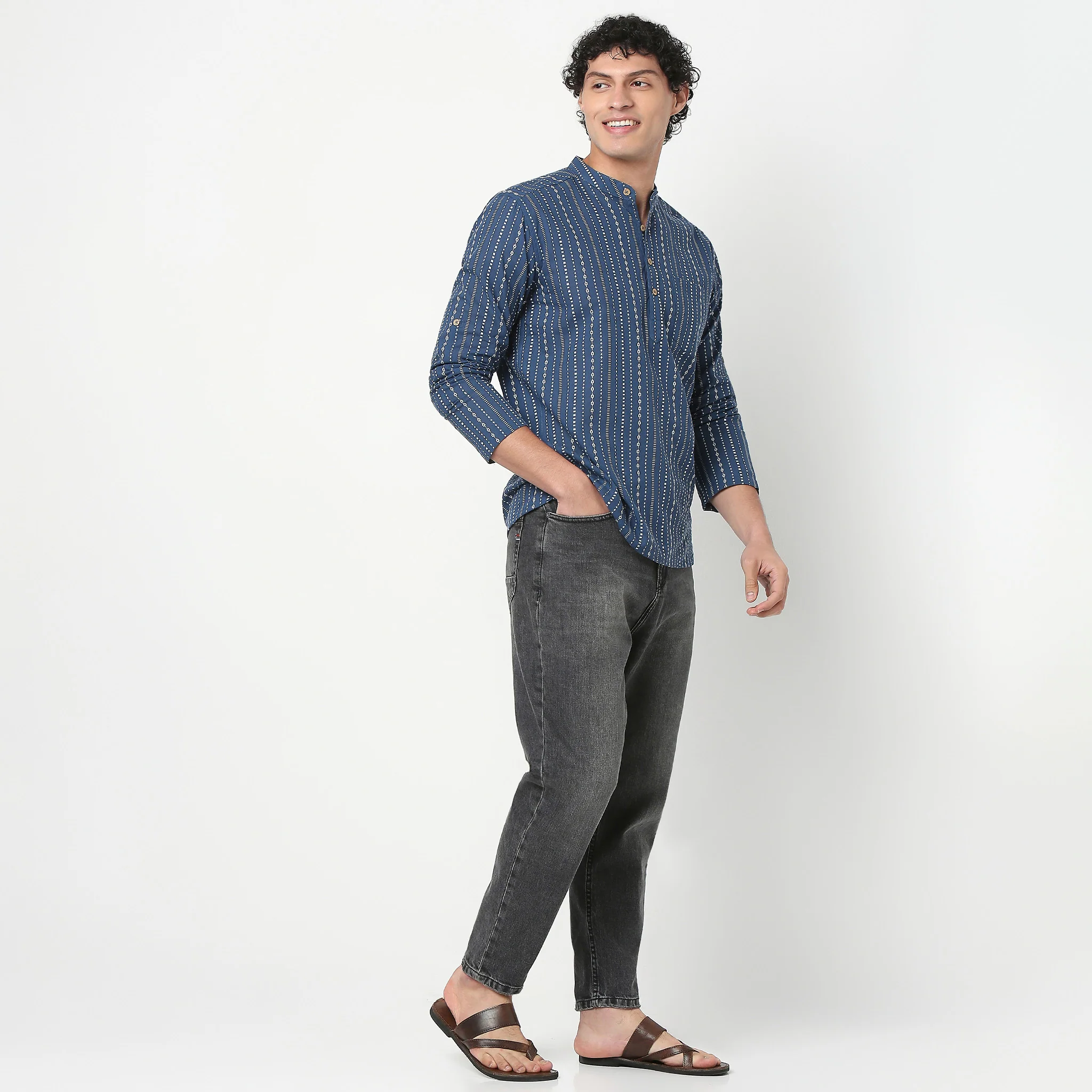 Printed Short Kurta