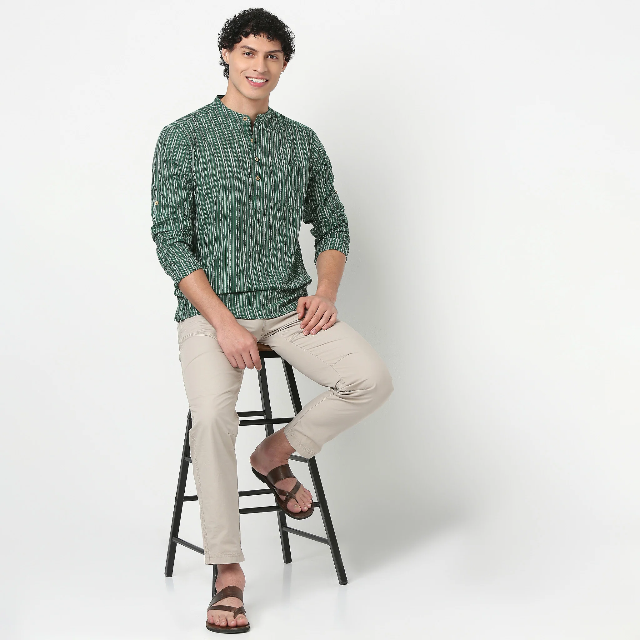 Printed Short Kurta