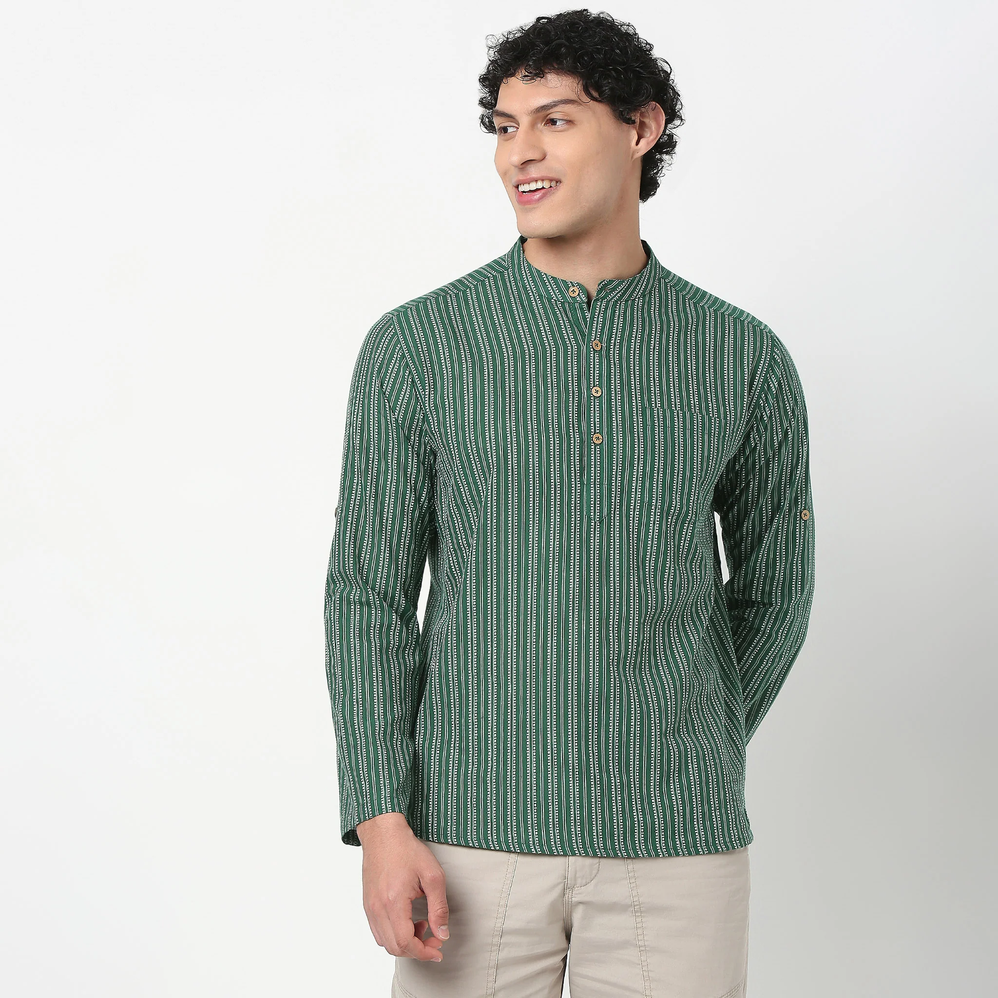 Printed Short Kurta - Image 2