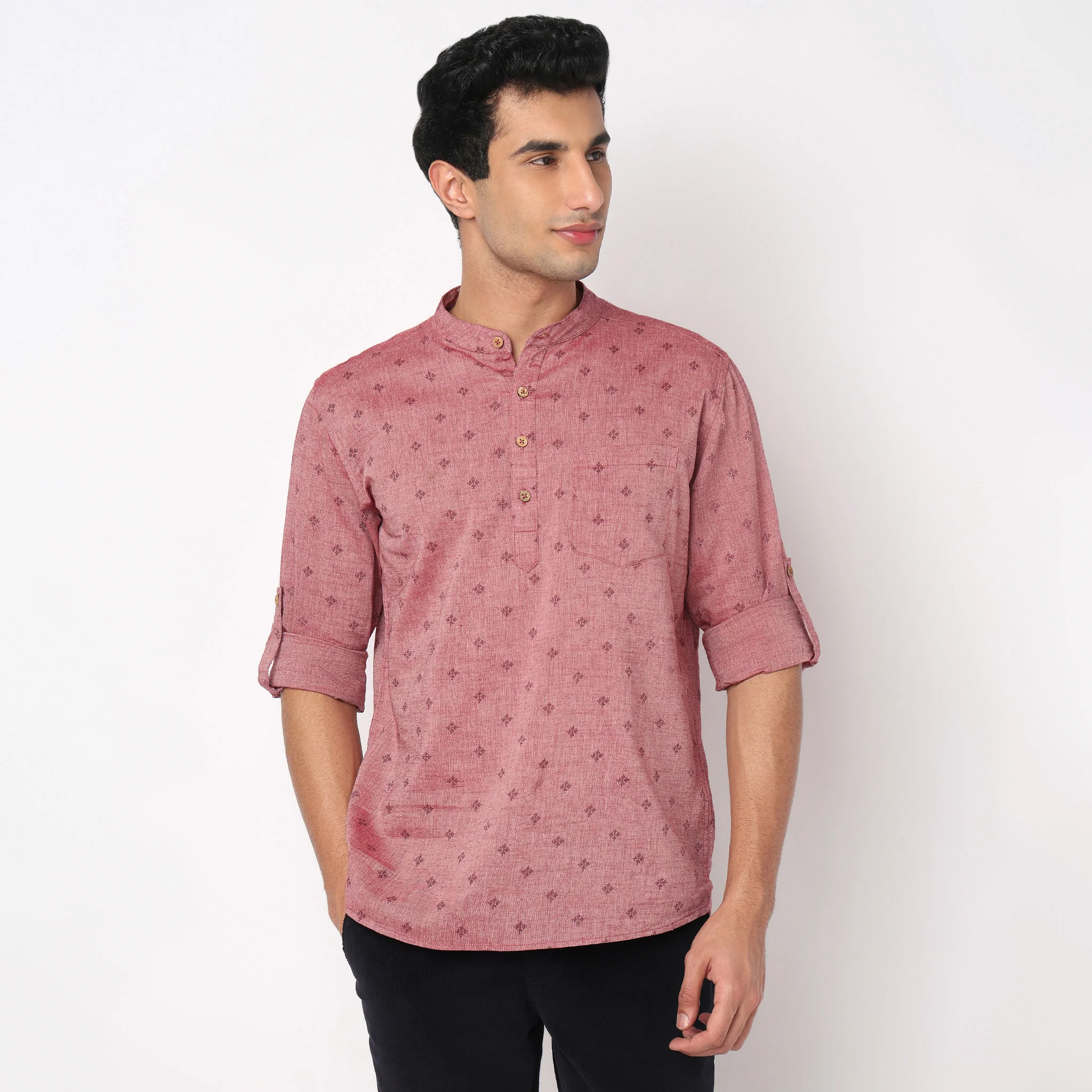 Printed Short Kurta - Image 2
