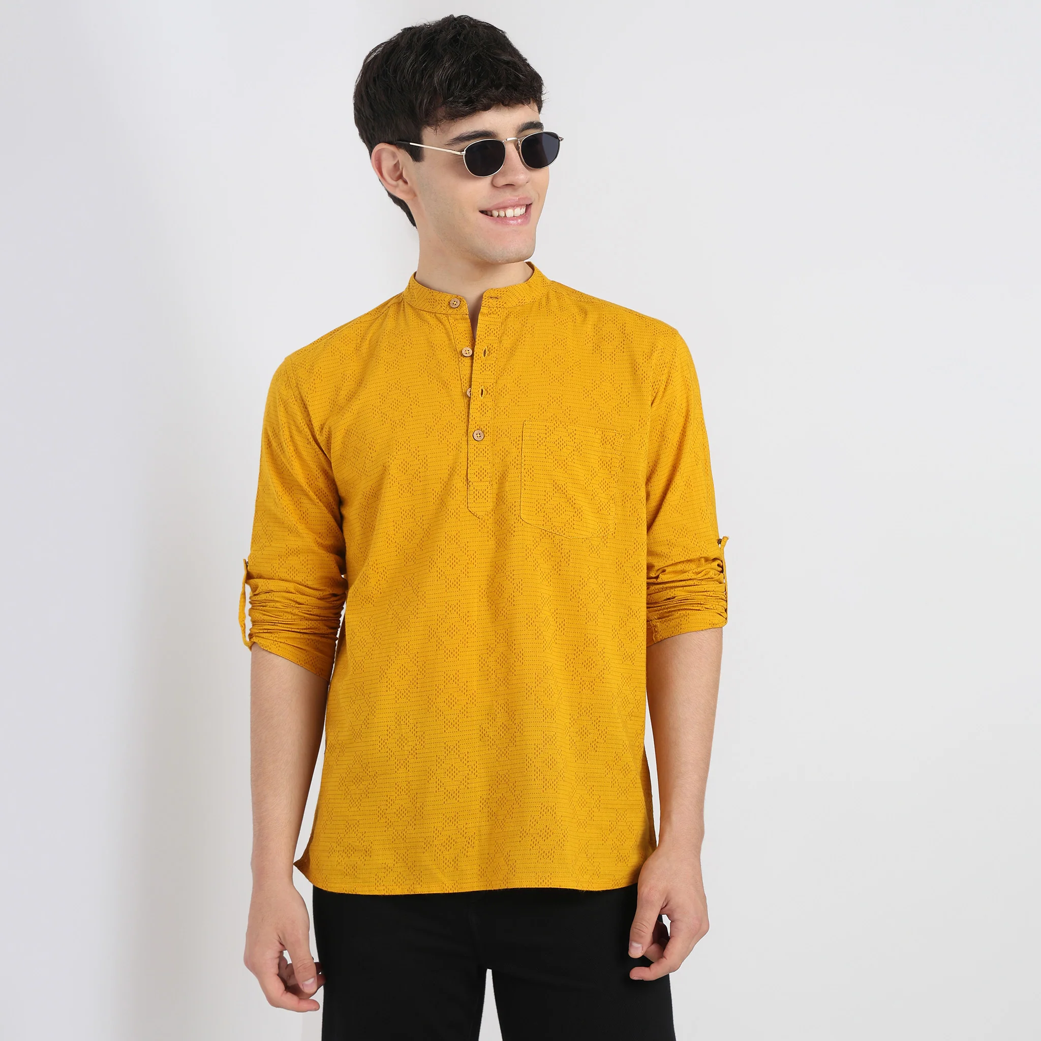 Printed Short Kurta - Image 2