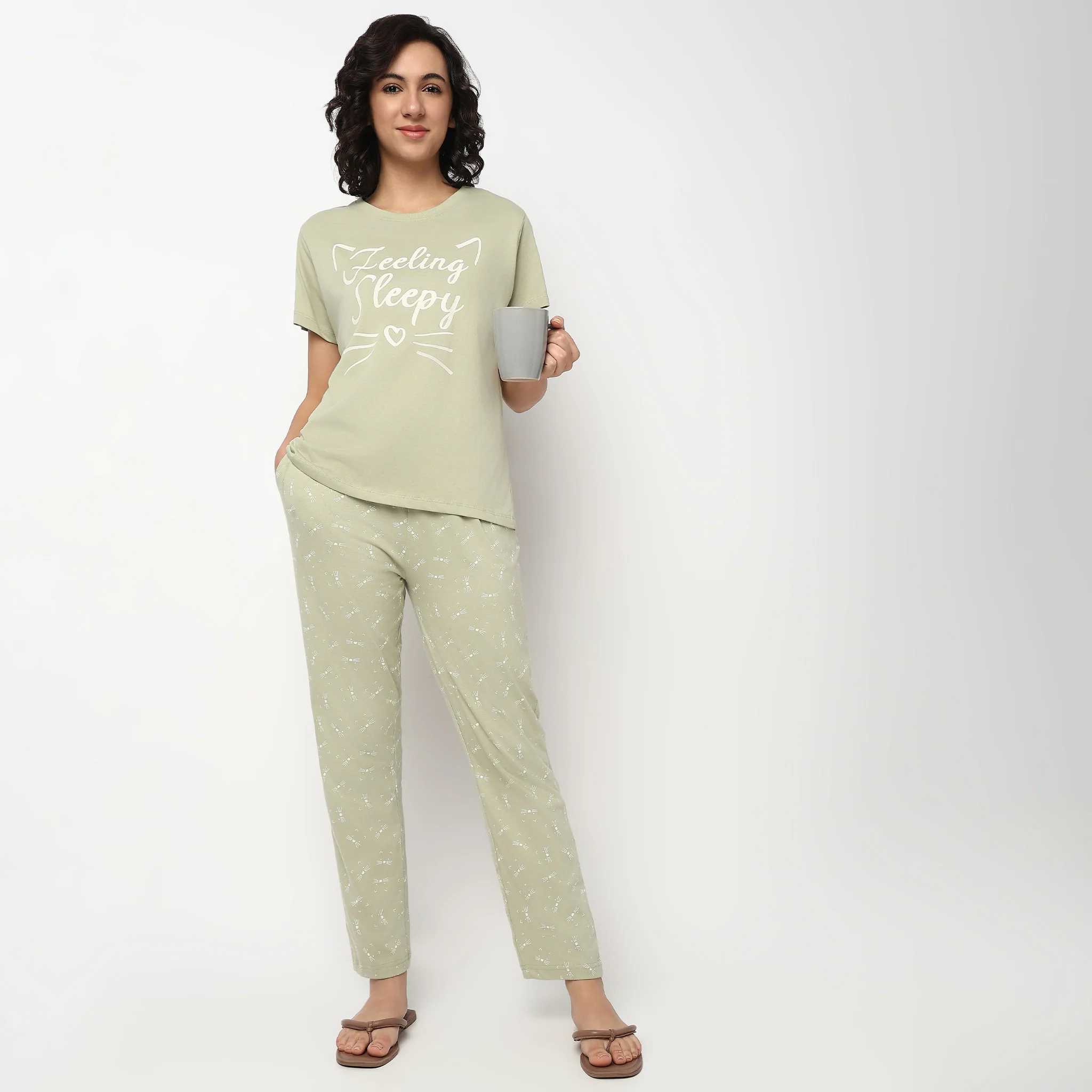 Printed Sleepwear Pyjama