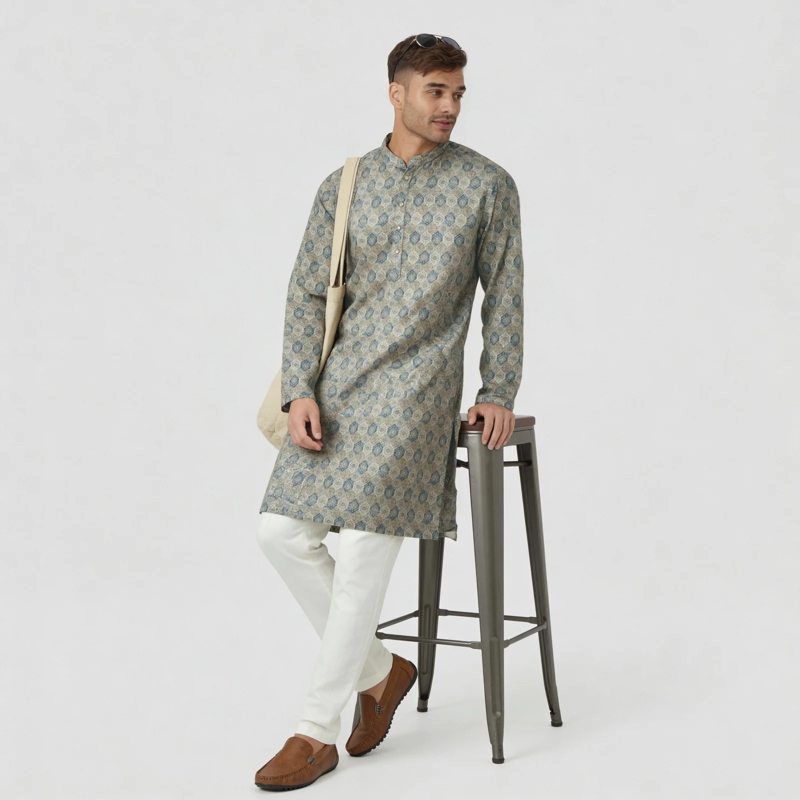Printed Straight Fit Kurta