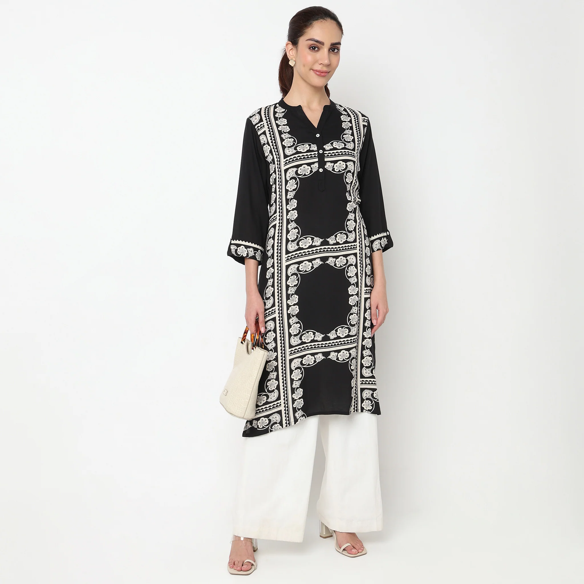 Printed Straight Kurta