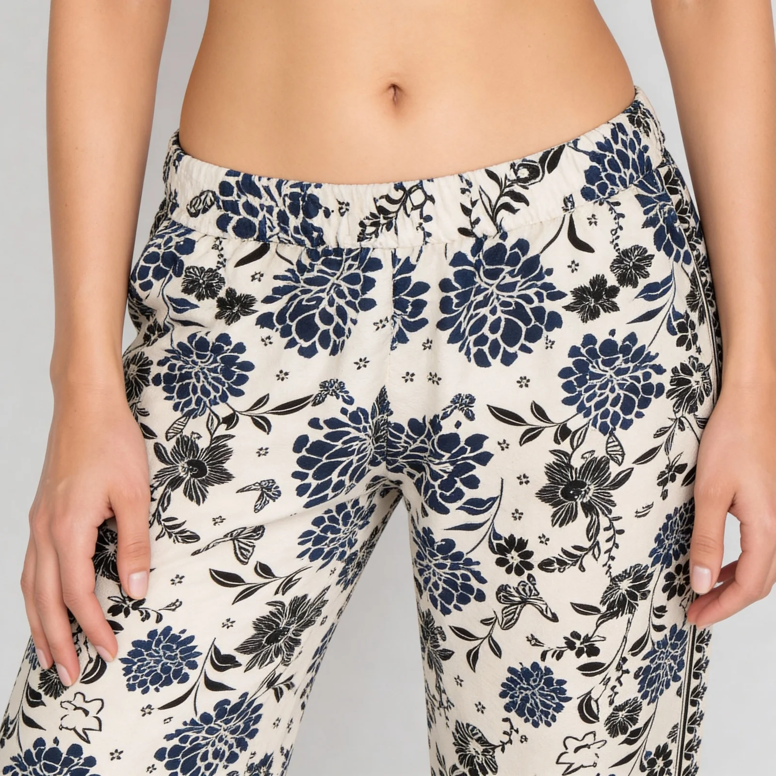 Printed Straight Kurta with Pant Set - Image 7
