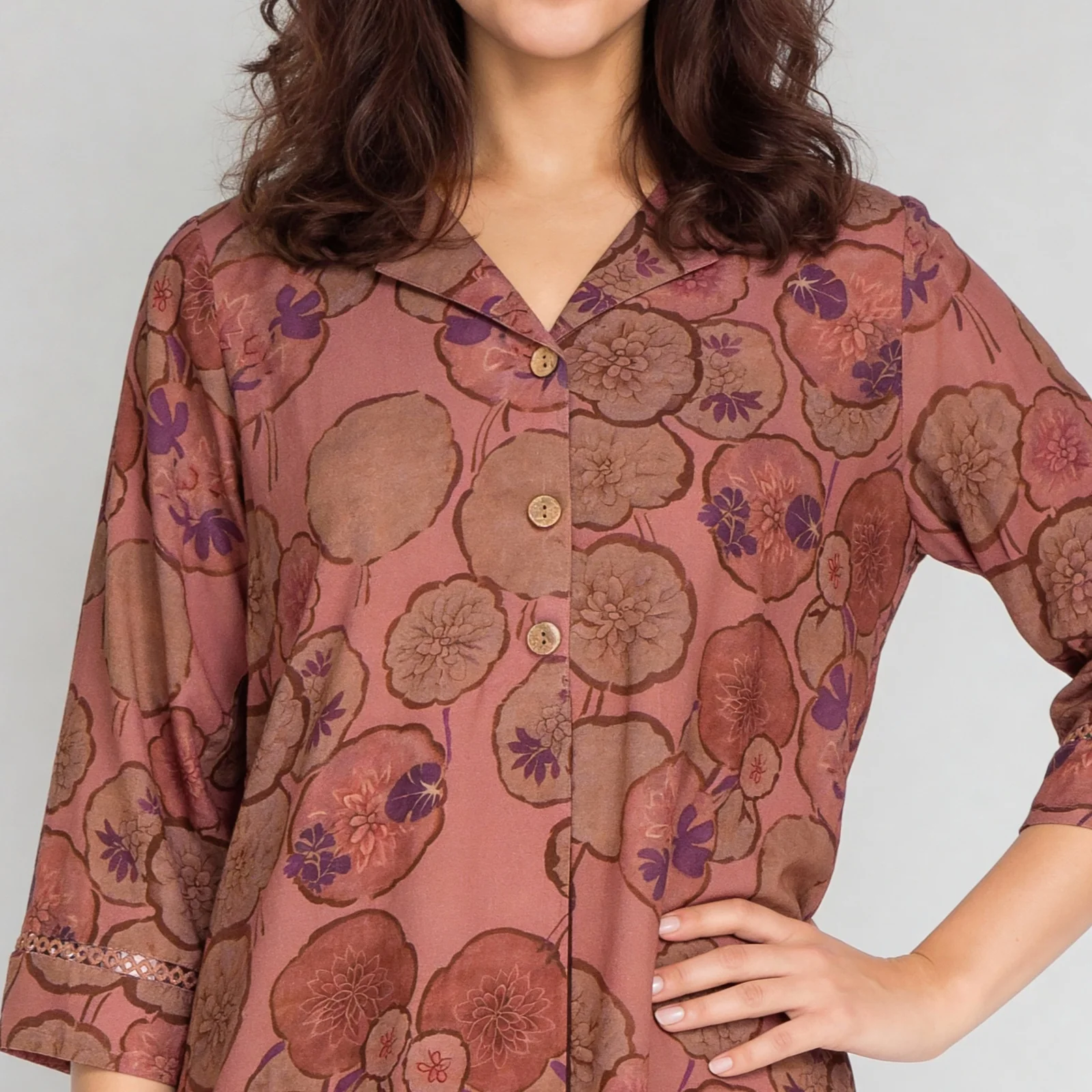 Printed Straight Kurta with Pant Set - Image 4