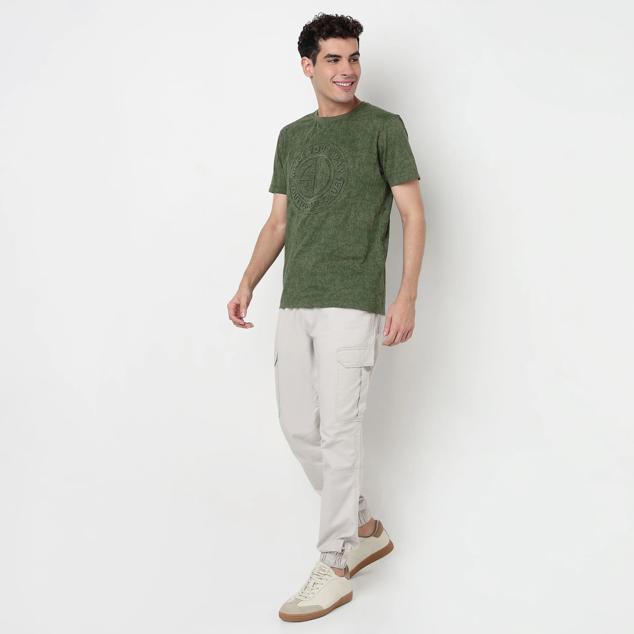 Printed Cotton Ranger Crew Tee - Image 5