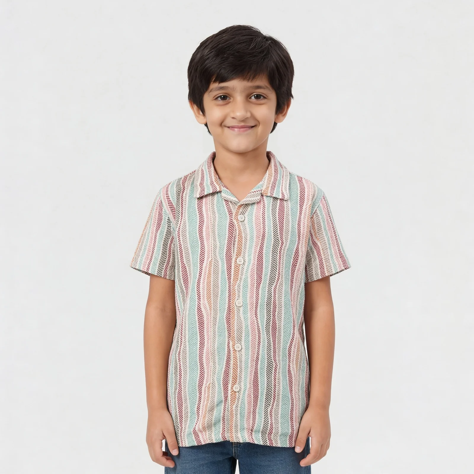 Boys Striped Shirt - Image 2
