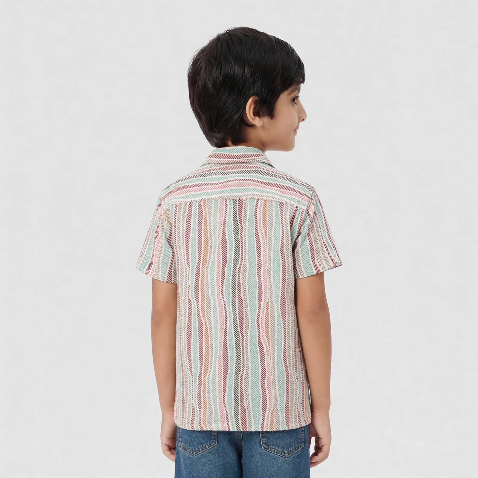 Boys Striped Shirt - Image 3