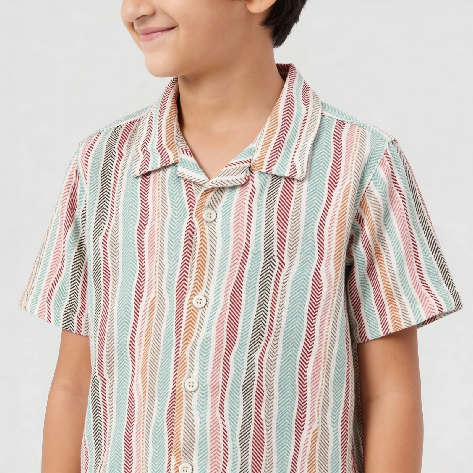 Boys Striped Shirt - Image 4
