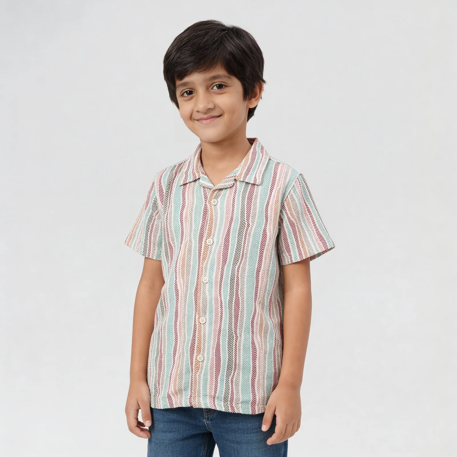 Boys Striped Shirt - Image 5