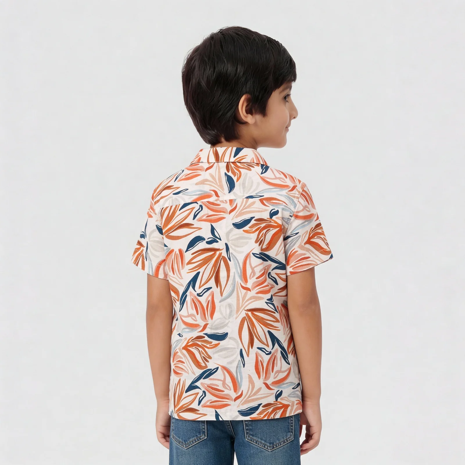 Boys Floral Shirt - Image 3