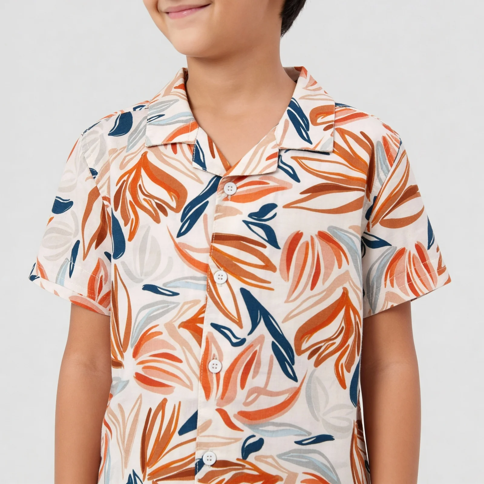 Boys Floral Shirt - Image 4
