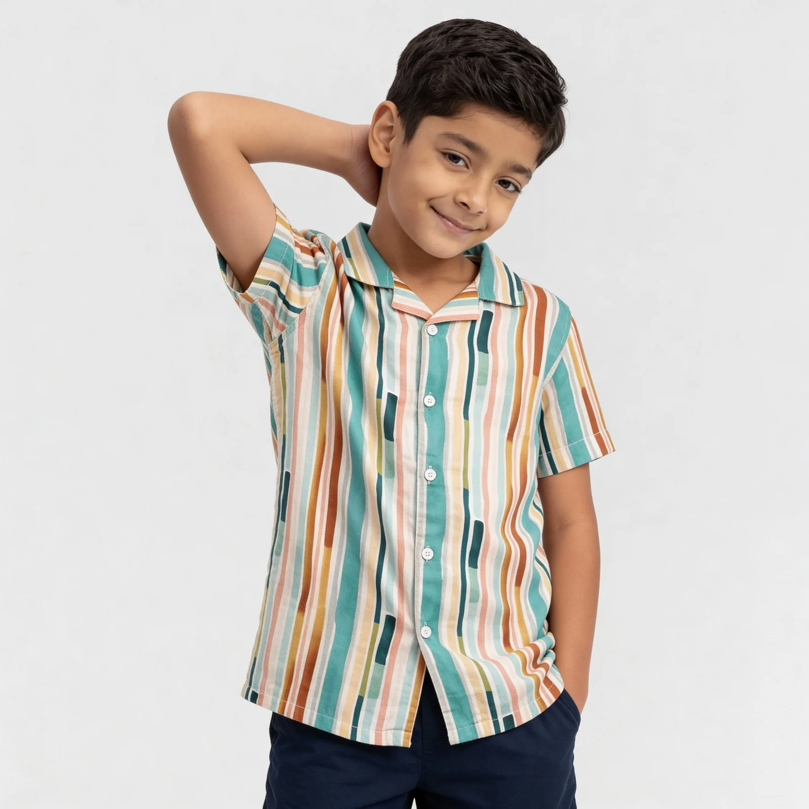Boys Printed Shirt - Image 2