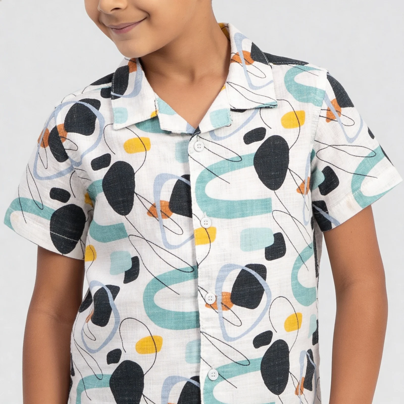Boys Printed Shirt - Image 3