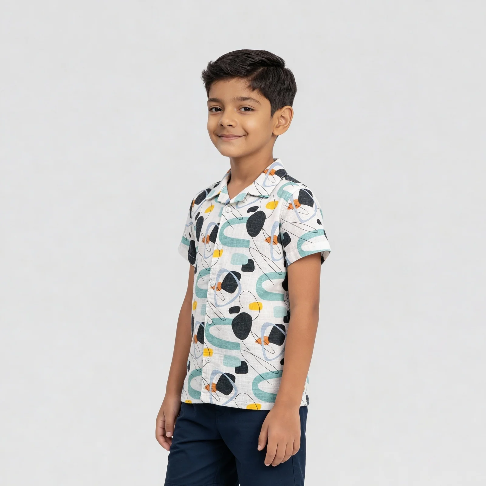 Boys Printed Shirt - Image 4