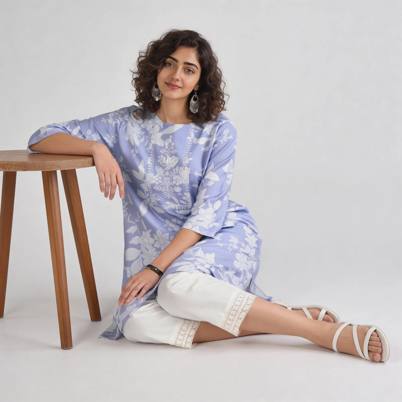 Floral Straight Kurta
