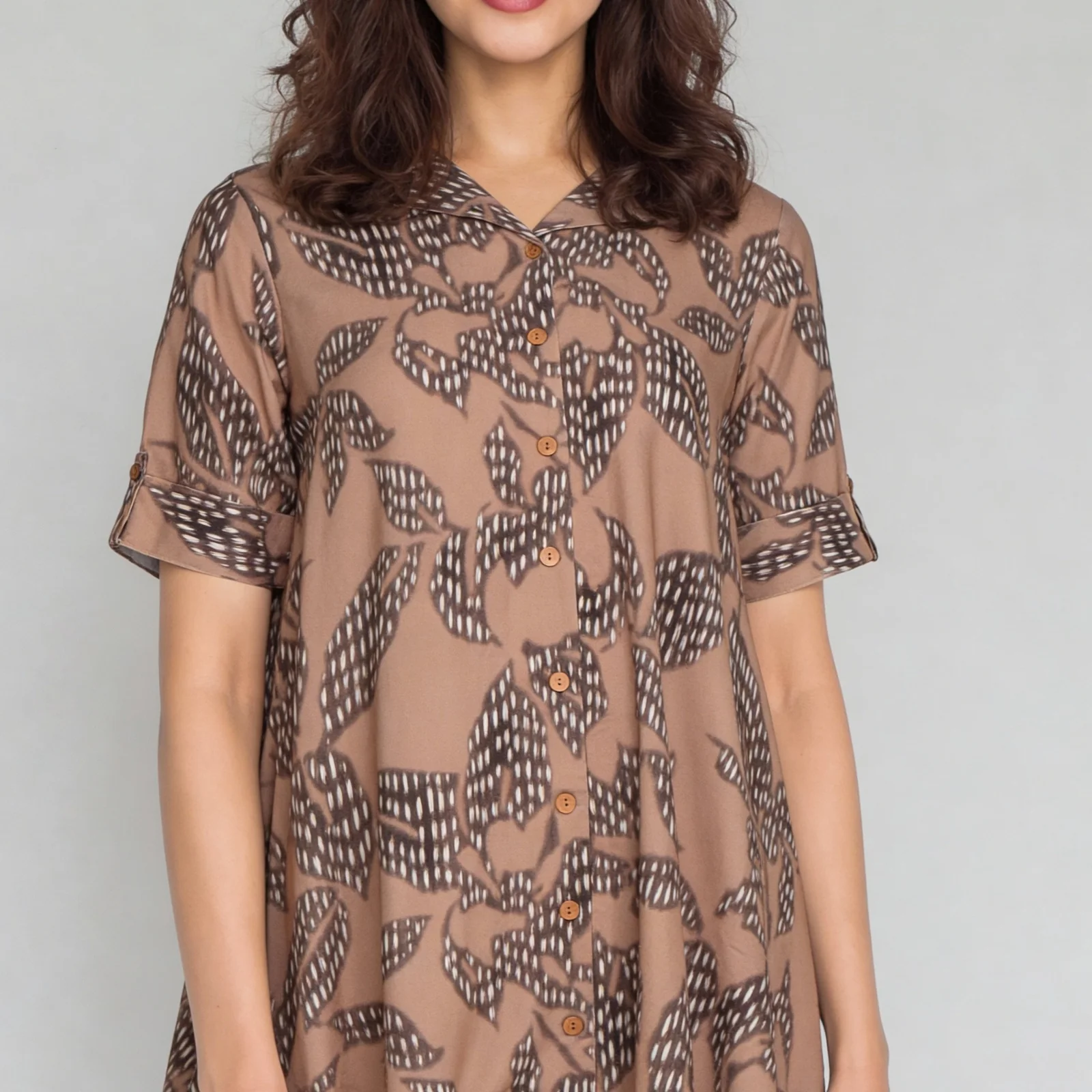 A-Line Printed Flared Kurta - Image 4