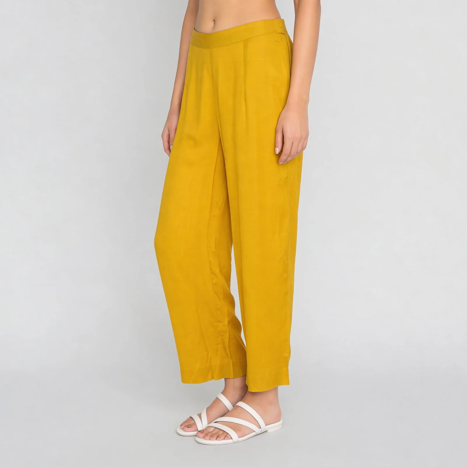 Ankle Length Straight Fit Pant - Image 5