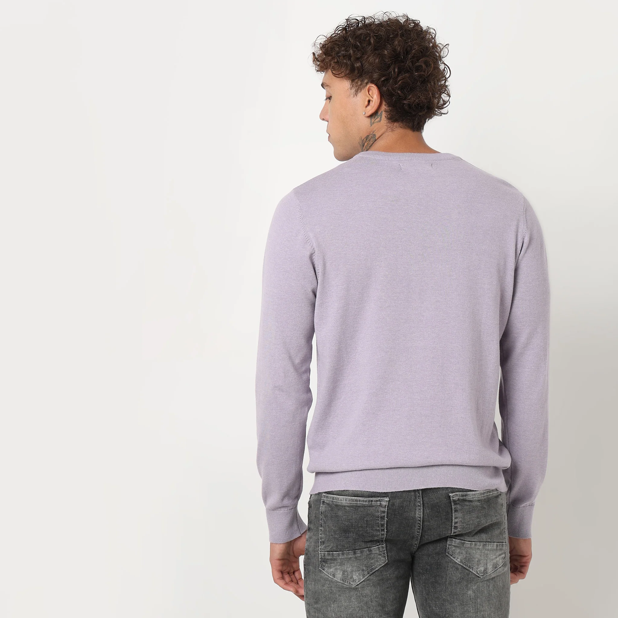 All Day Pullover™ - Comfortable exclusive soft Cotton Blend Hand Knitted With exquisite fashioning - Image 3