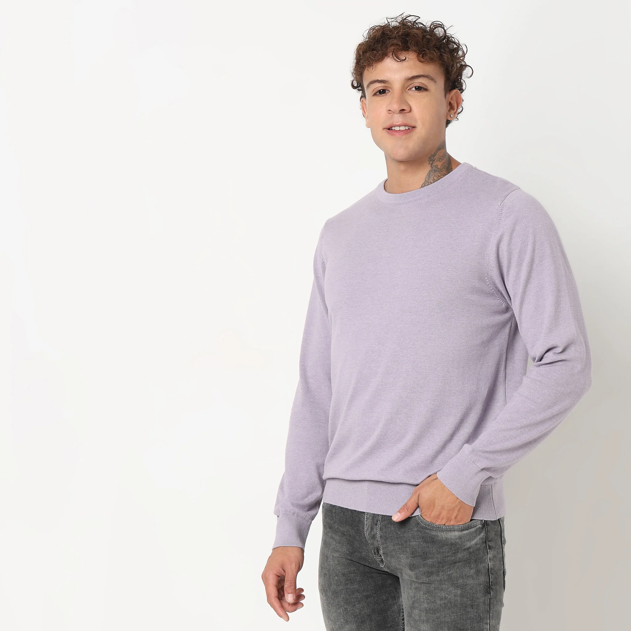 All Day Pullover™ - Comfortable exclusive soft Cotton Blend Hand Knitted With exquisite fashioning - Image 5