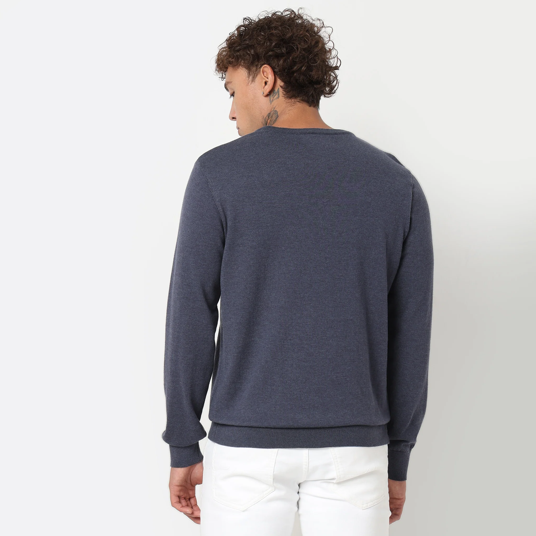 All Day Pullover™ - Comfortable exclusive soft Cotton Blend Hand Knitted With exquisite fashioning - Image 8