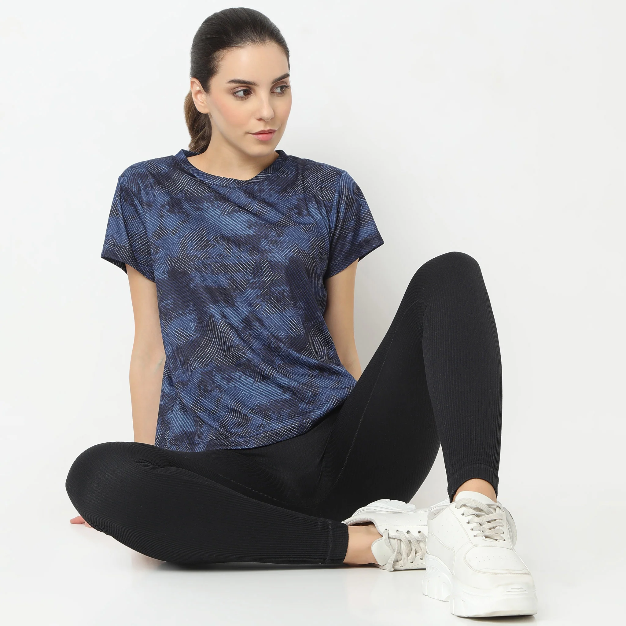Regular Fit Abstract T-Shirt - Image 11