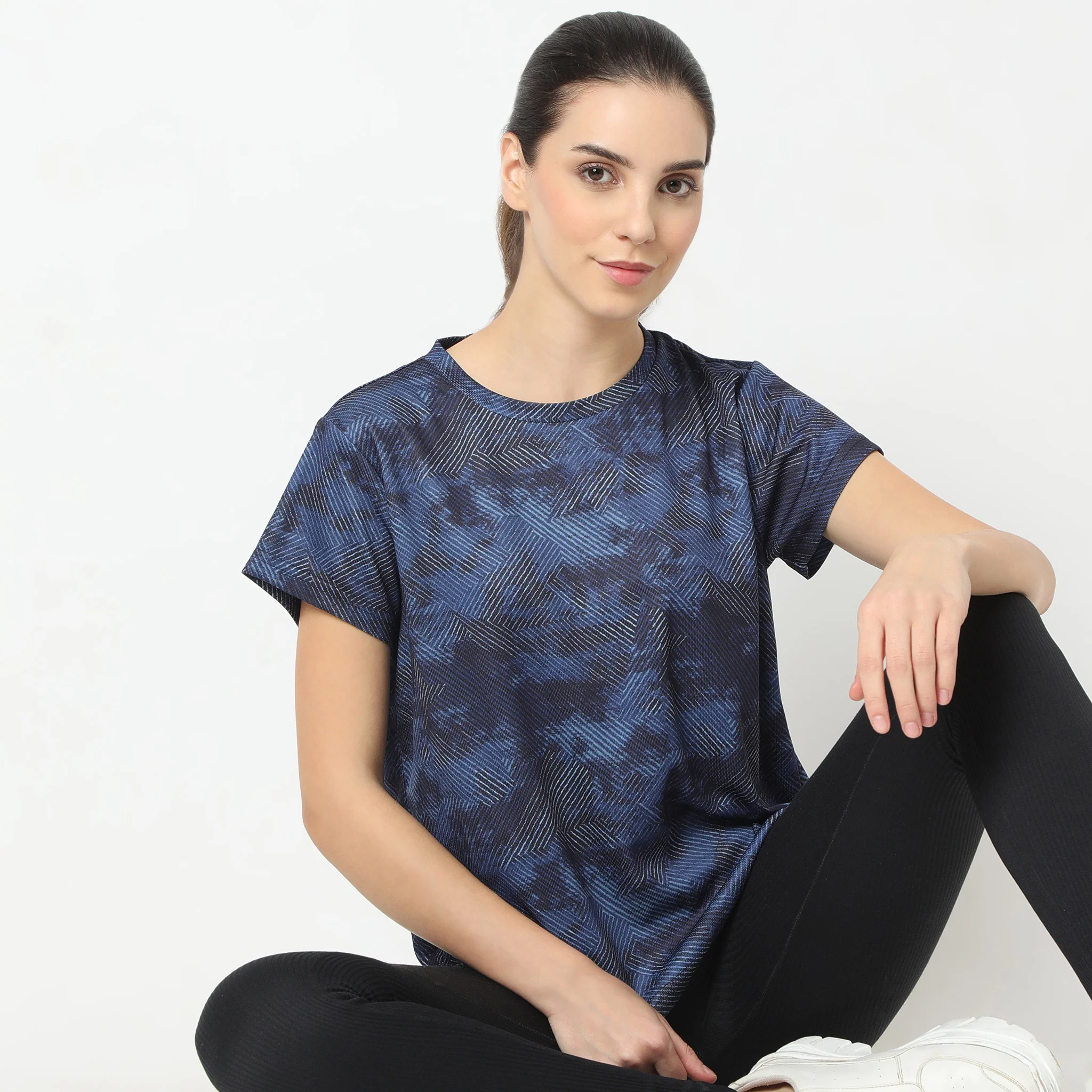Regular Fit Abstract T-Shirt - Image 12