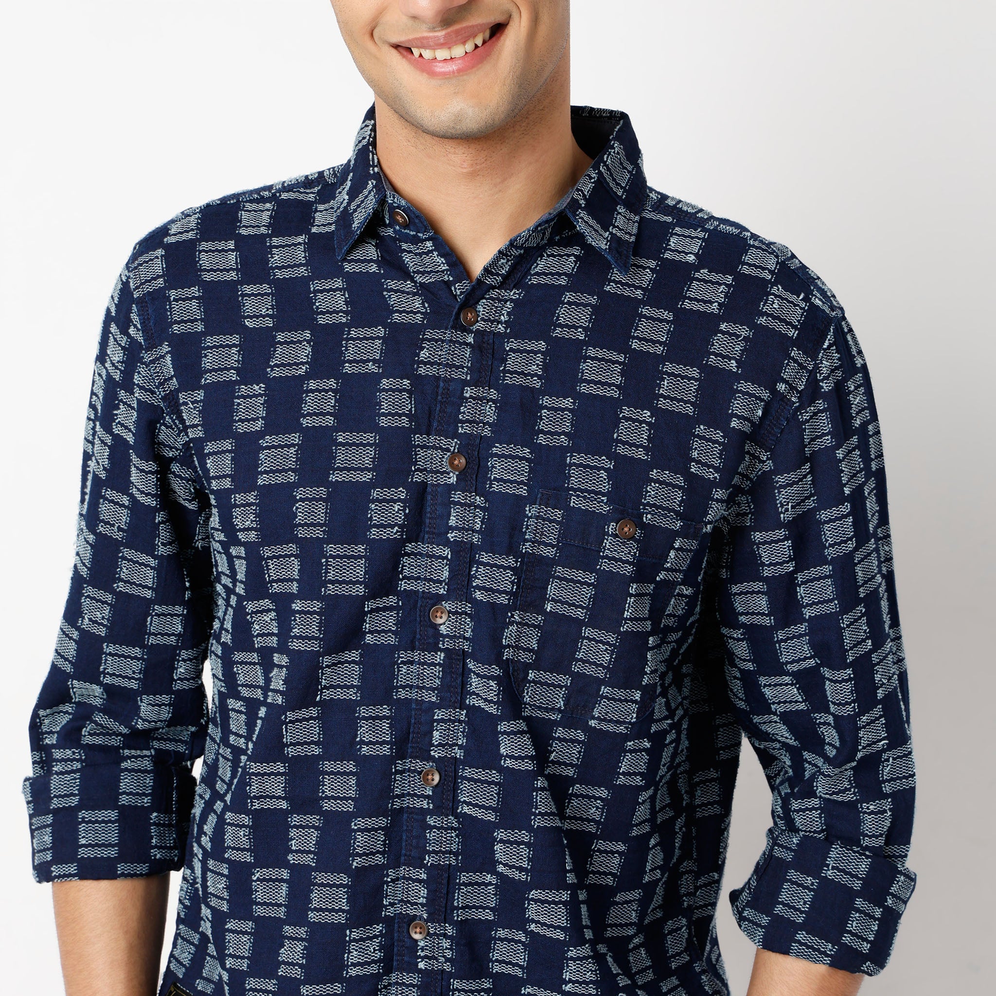 Checkered Full Sleeve Cruiser Shirt - Image 4