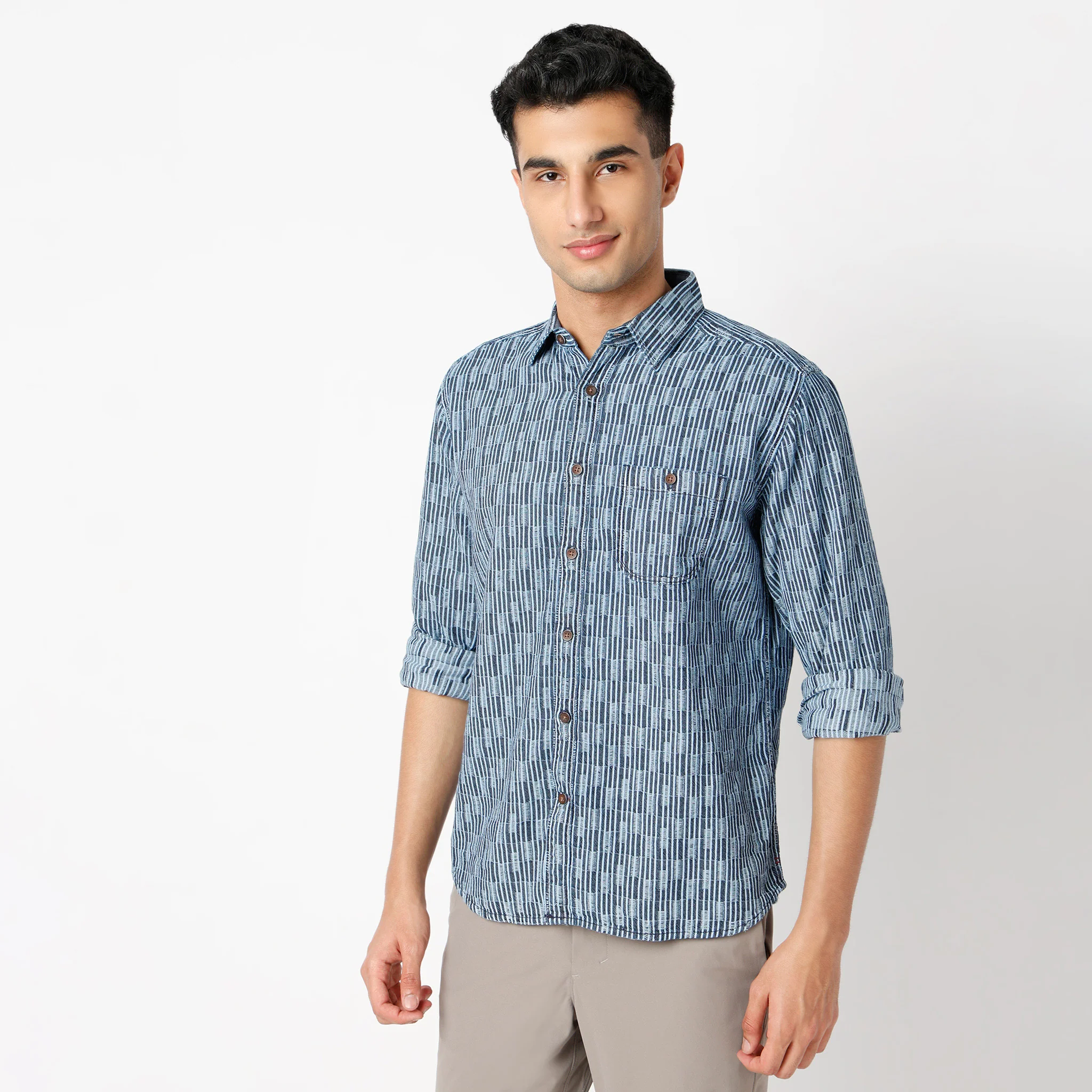 Checkered Full Sleeve Cruiser Shirt - Image 5