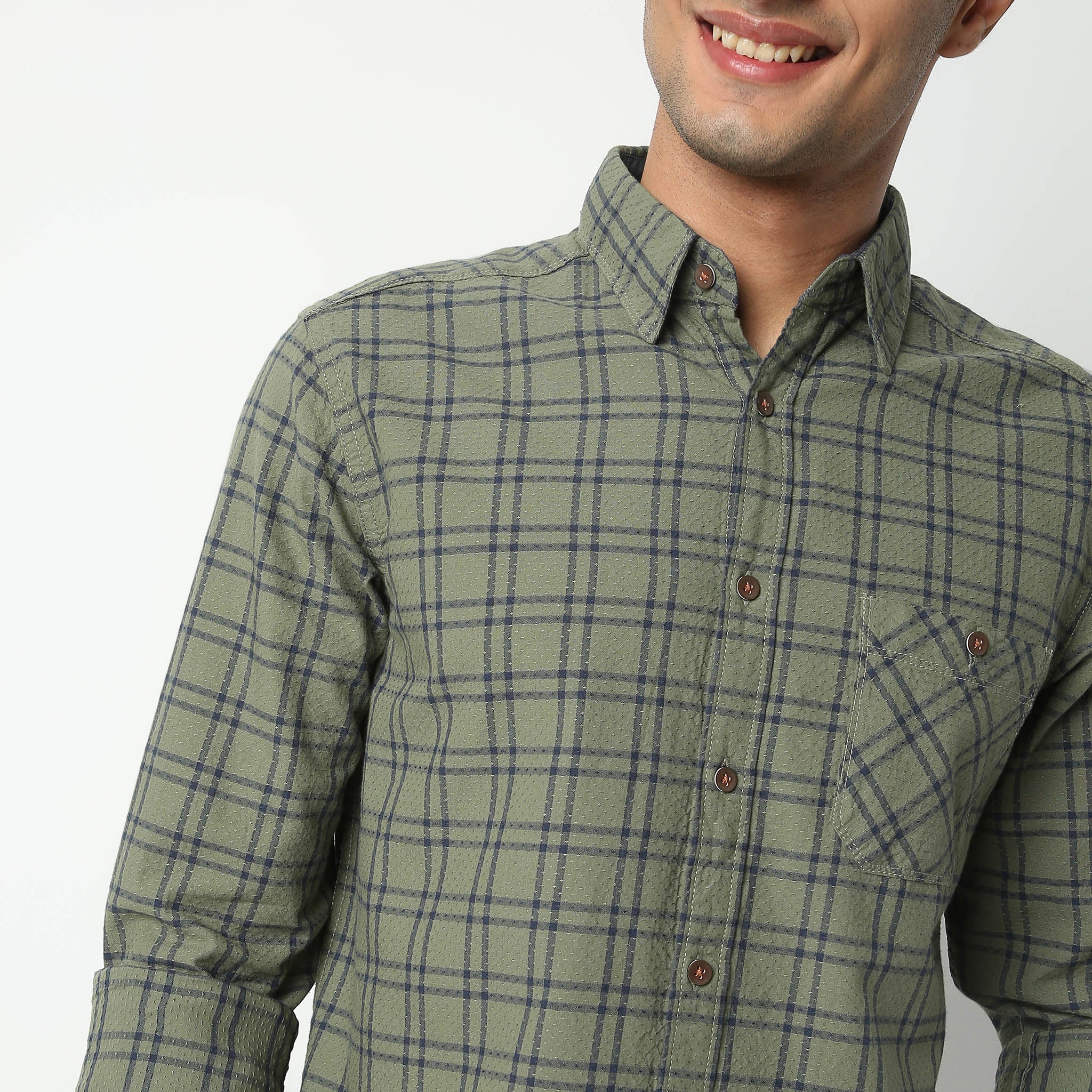 Checkered Cruiser Shirt Full Sleeve Shirt - Image 4