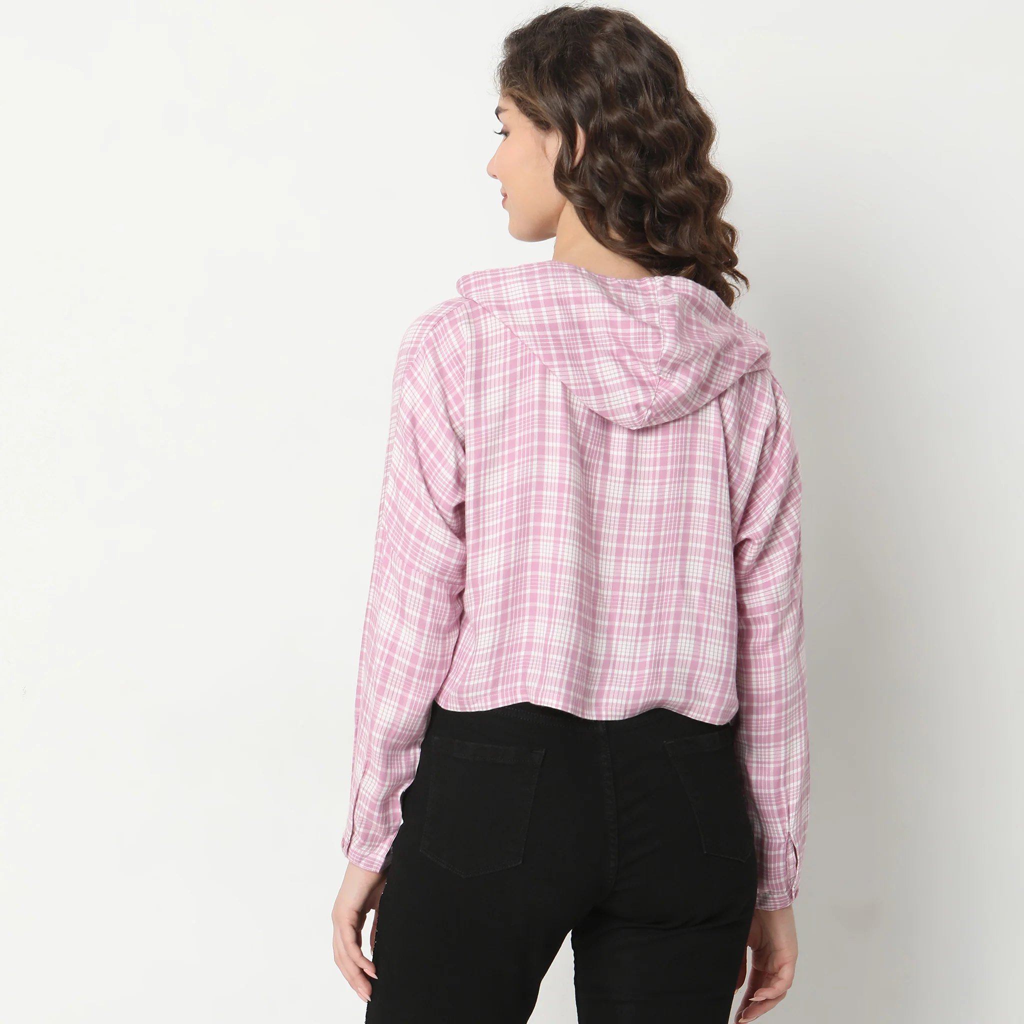 Regular Fit Checkered Shirt - Image 3