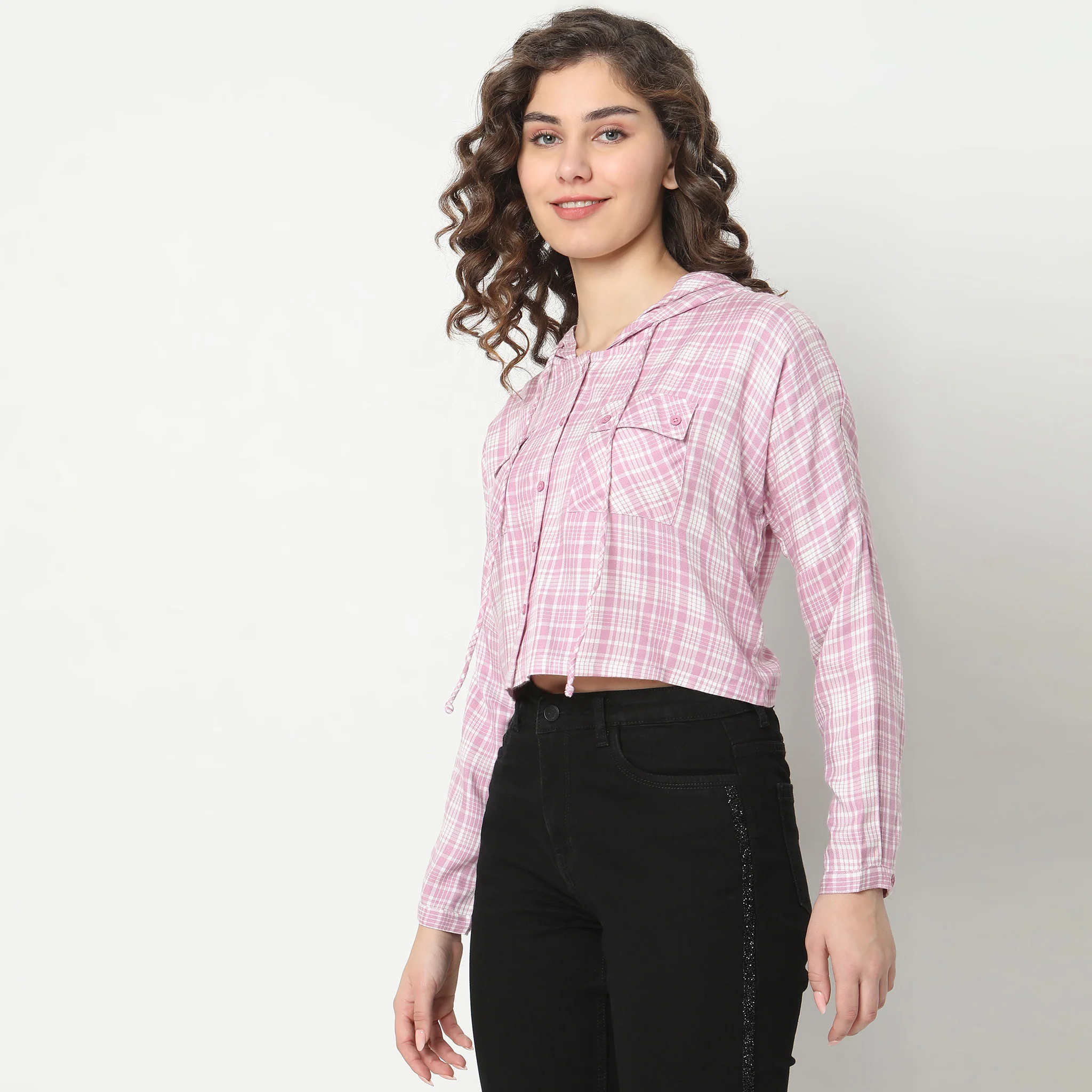 Regular Fit Checkered Shirt - Image 5