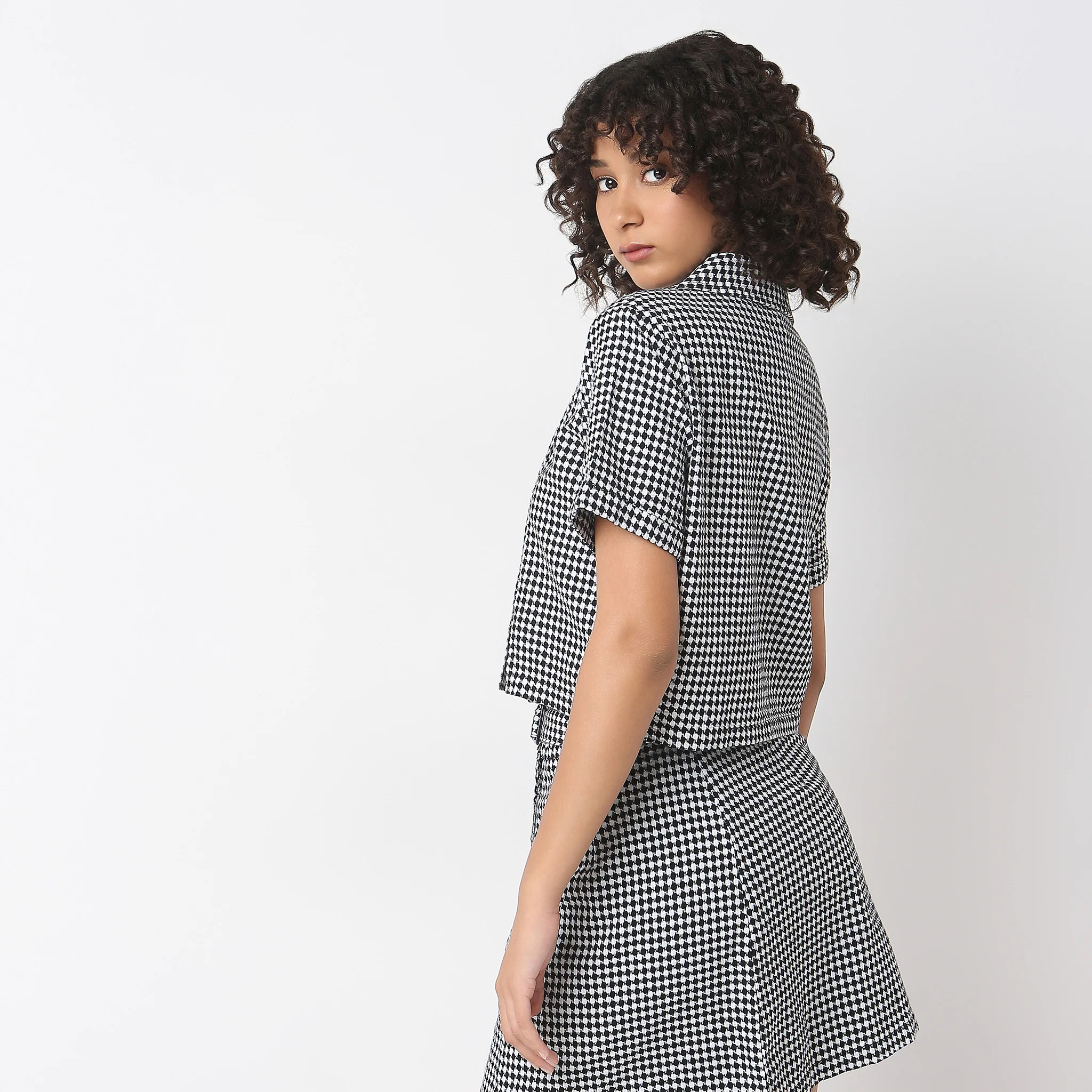 Regular Fit Checkered Shirt - Image 3